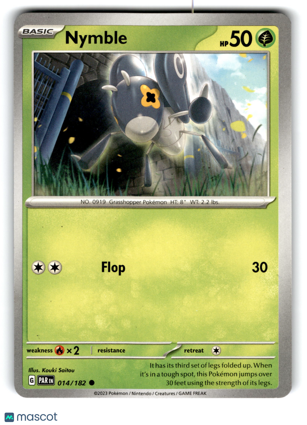2023 Pokemon Nymble #14/182