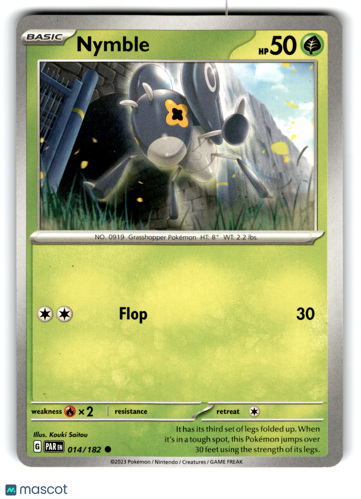 2023 Pokemon Nymble #14/182