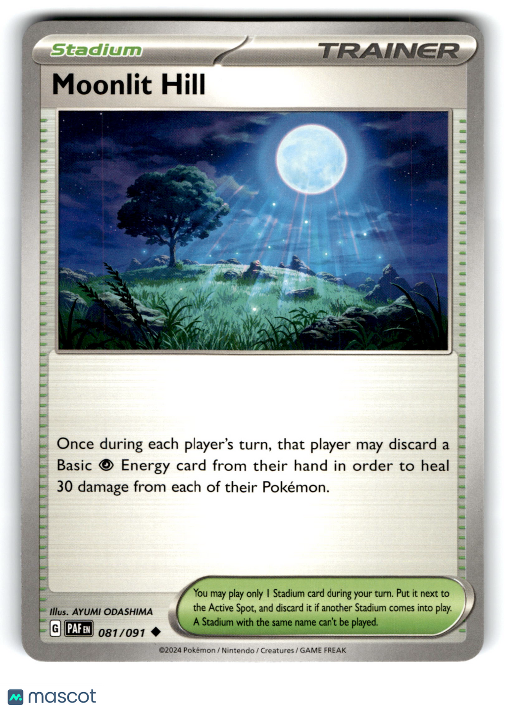 2024 Pokemon Moonlit Hill #81/91