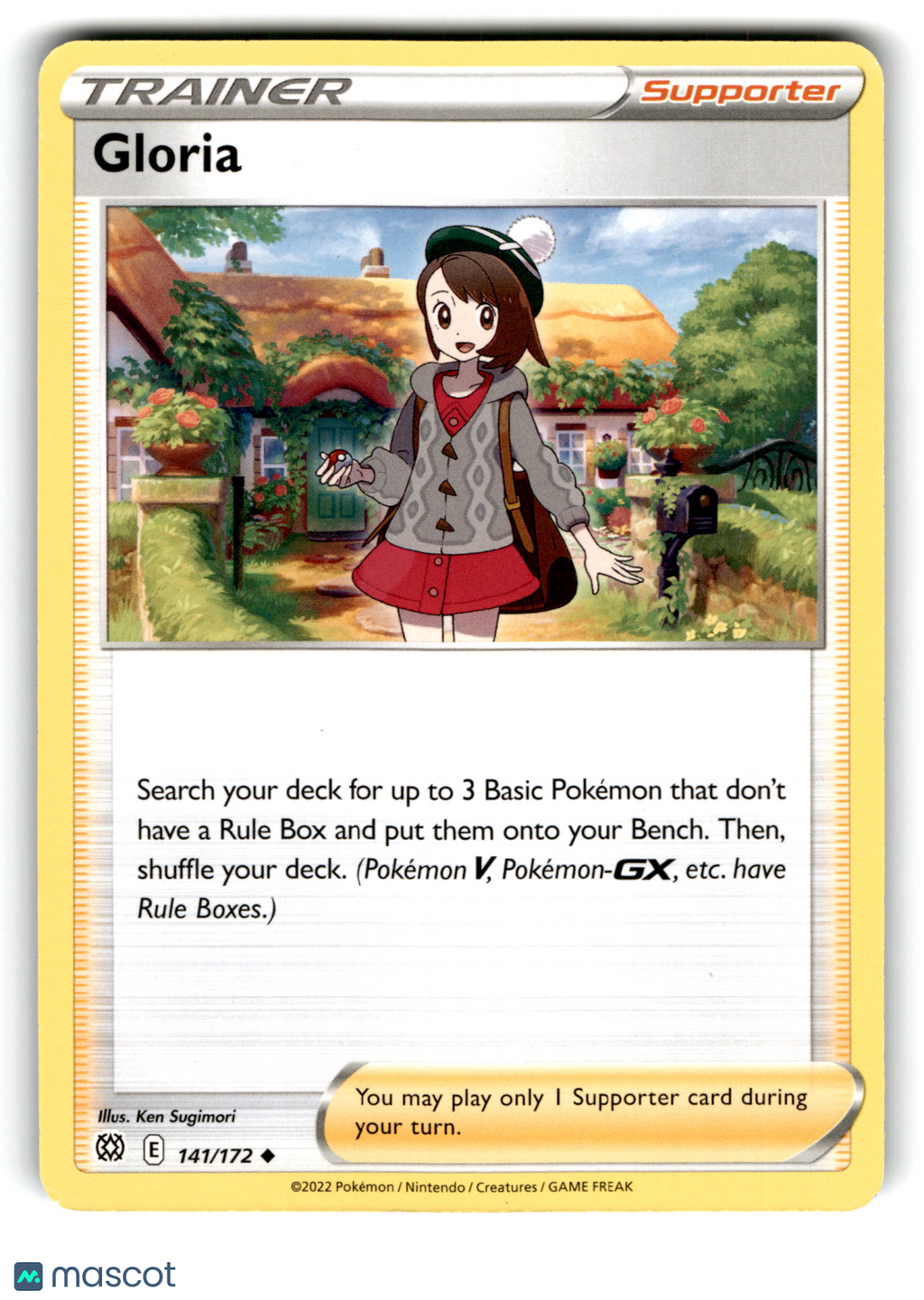 2022 Pokemon Gloria #141/172