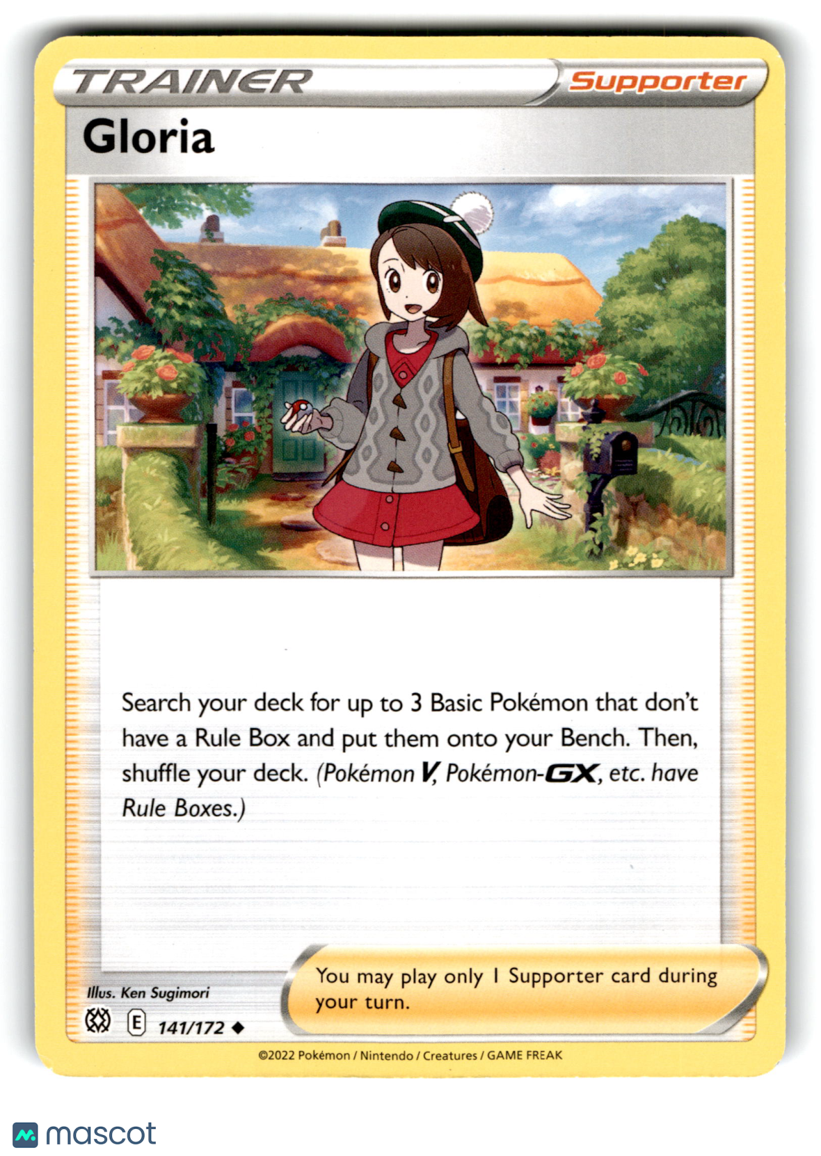 2022 Pokemon Gloria #141/172