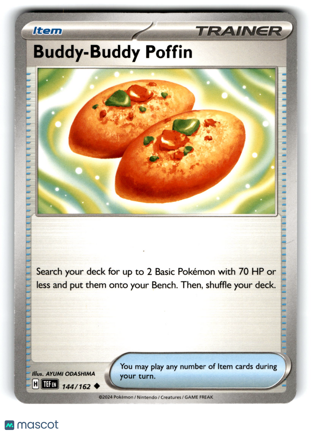 2024 Pokemon Buddy-Buddy Poffin #144/162
