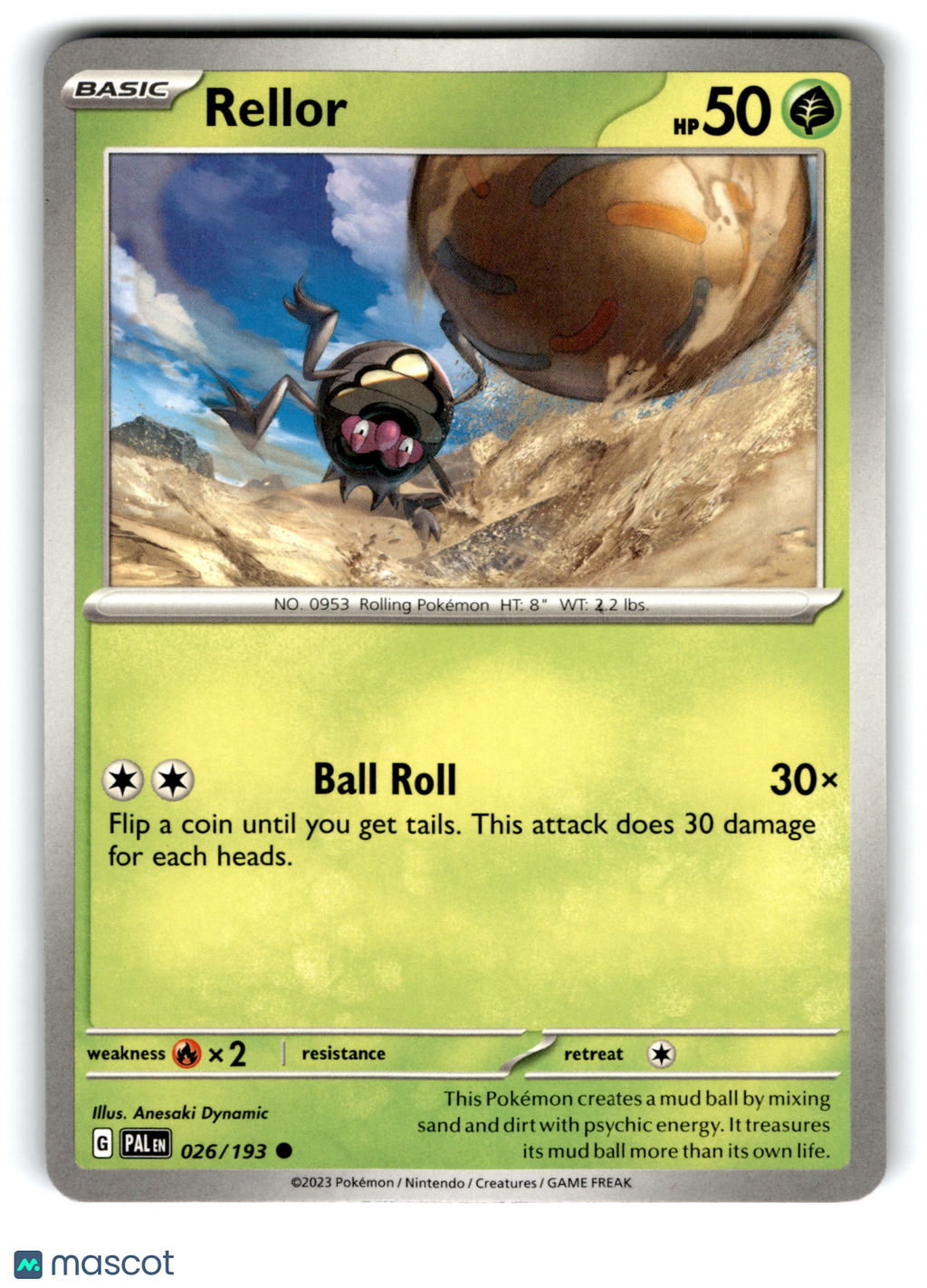 2023 Pokemon Rellor #26/193