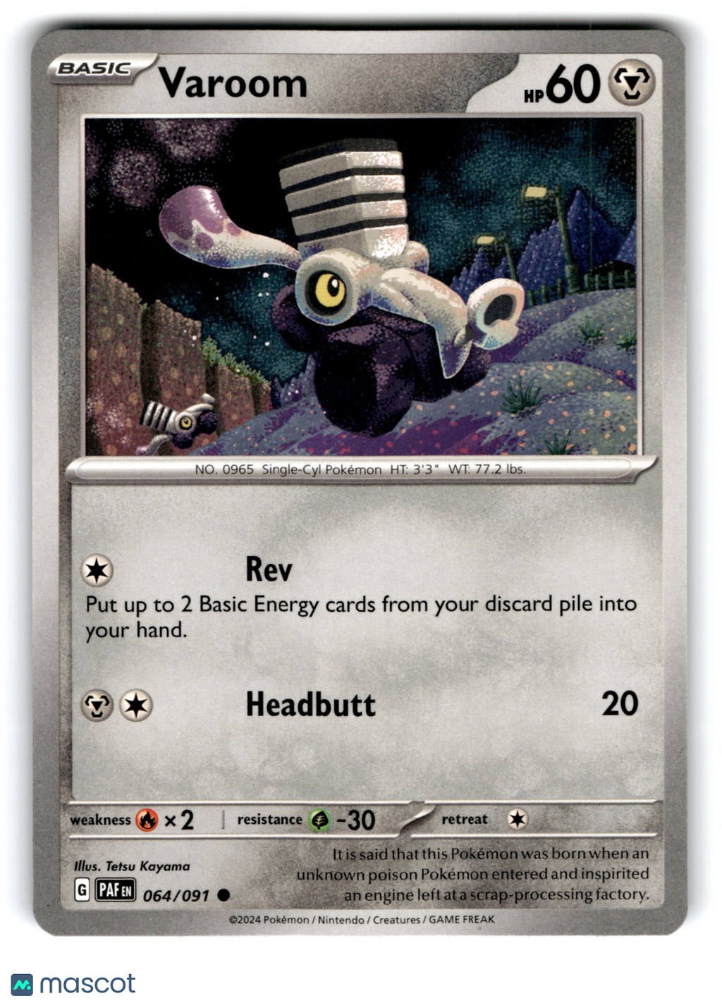 2024 Pokemon Varoom #64/91