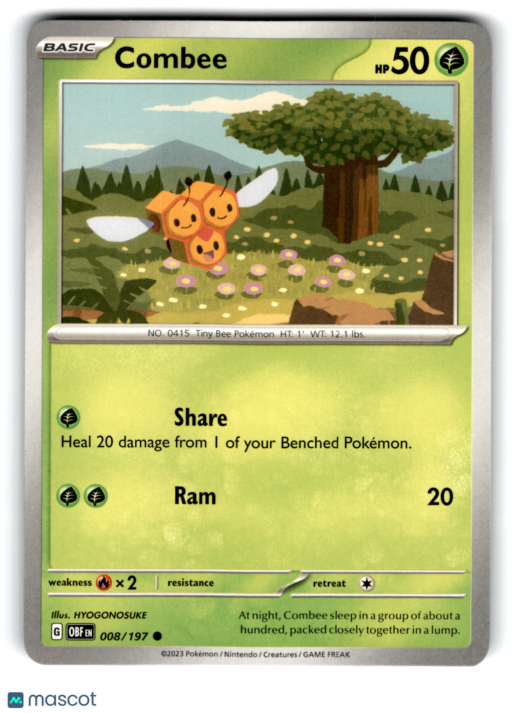 2023 Pokemon Combee #8/197
