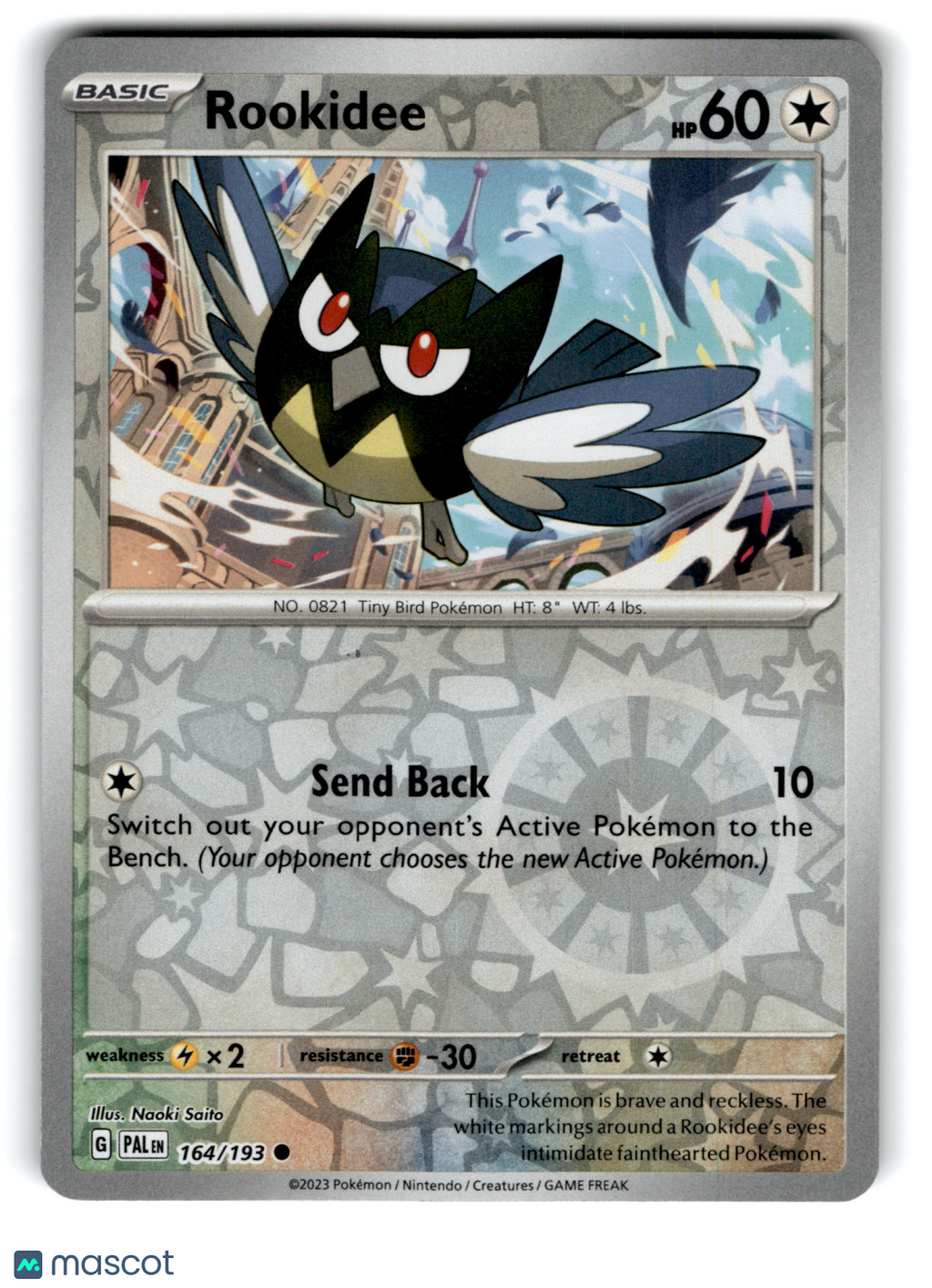 2023 Pokemon Rookidee #164/193
