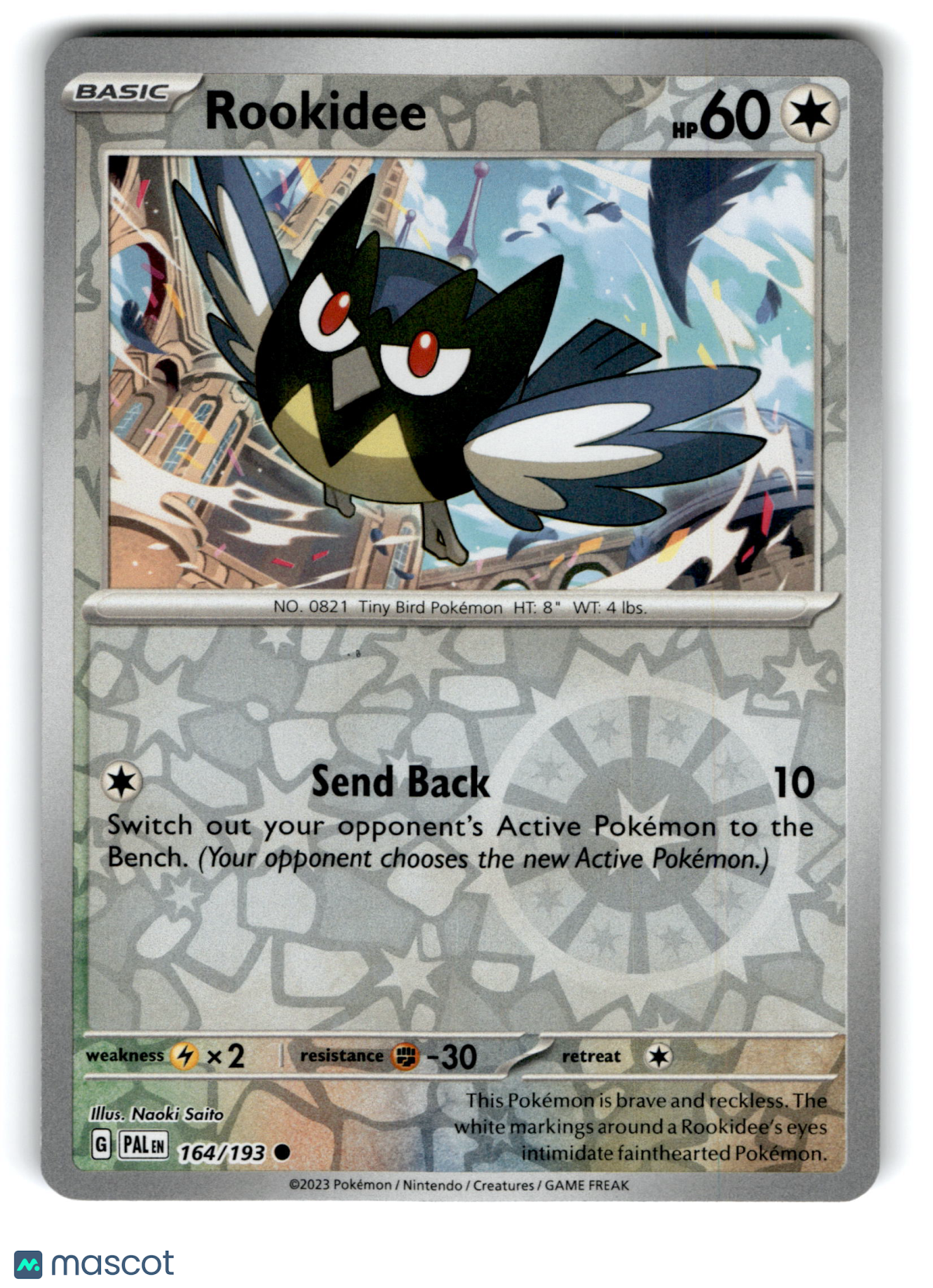 2023 Pokemon Rookidee #164/193