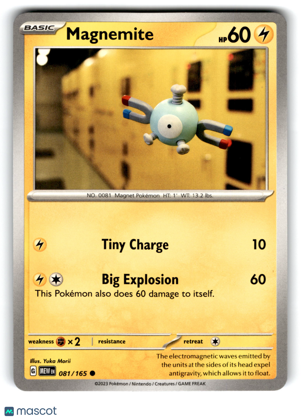 2023 Pokemon Magnemite #81/165