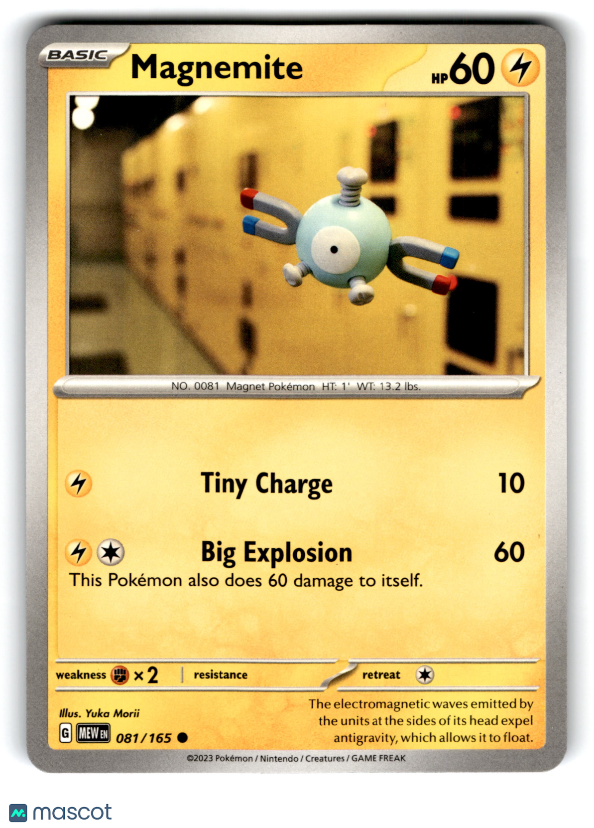 2023 Pokemon Magnemite #81/165