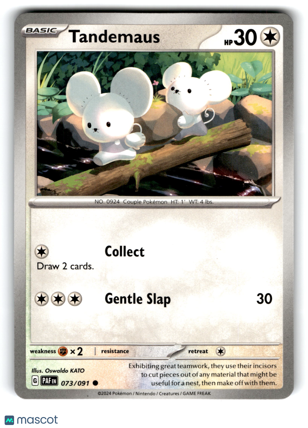 2024 Pokemon Tandemaus #73/91