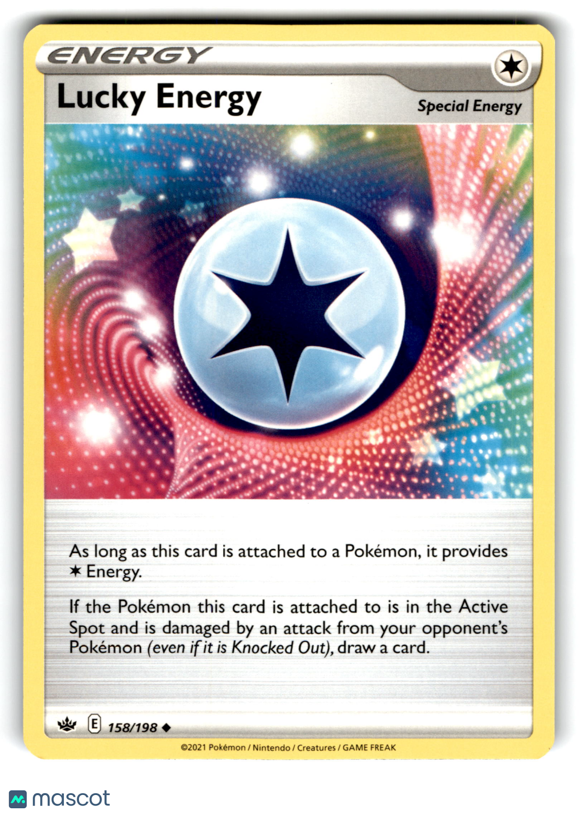 2021 Pokemon Lucky Energy #158/198