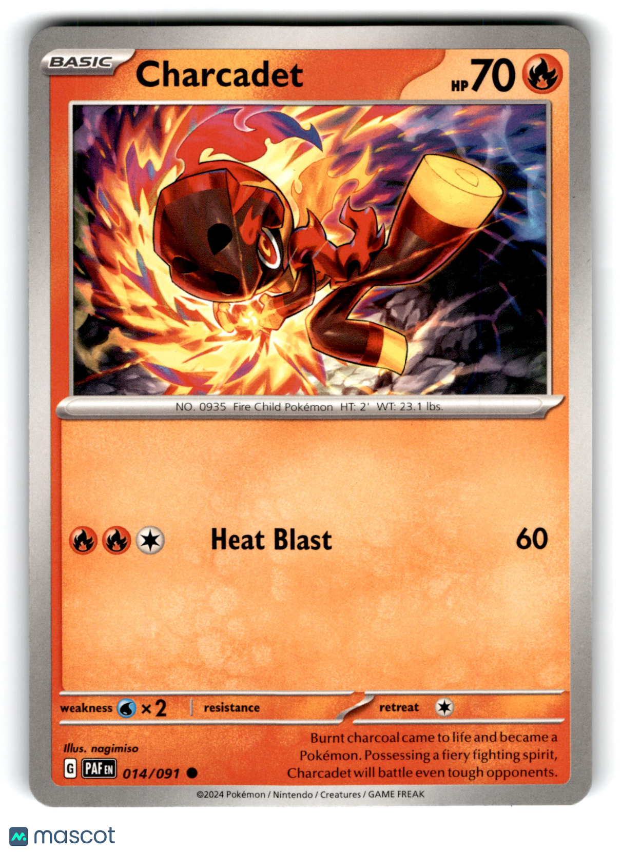 2024 Pokemon Charcadet #14/91