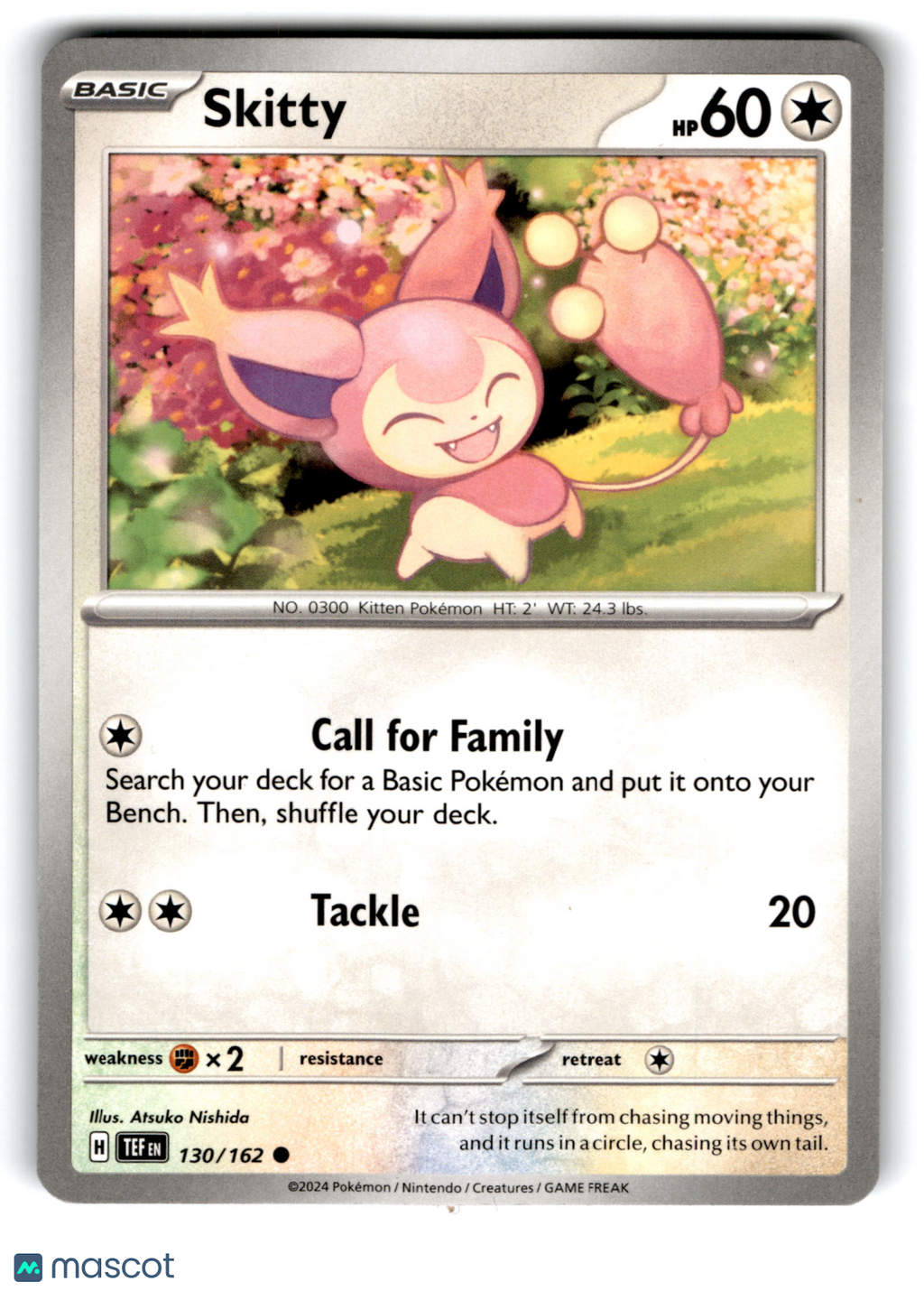 2024 Pokemon Skitty #130/162