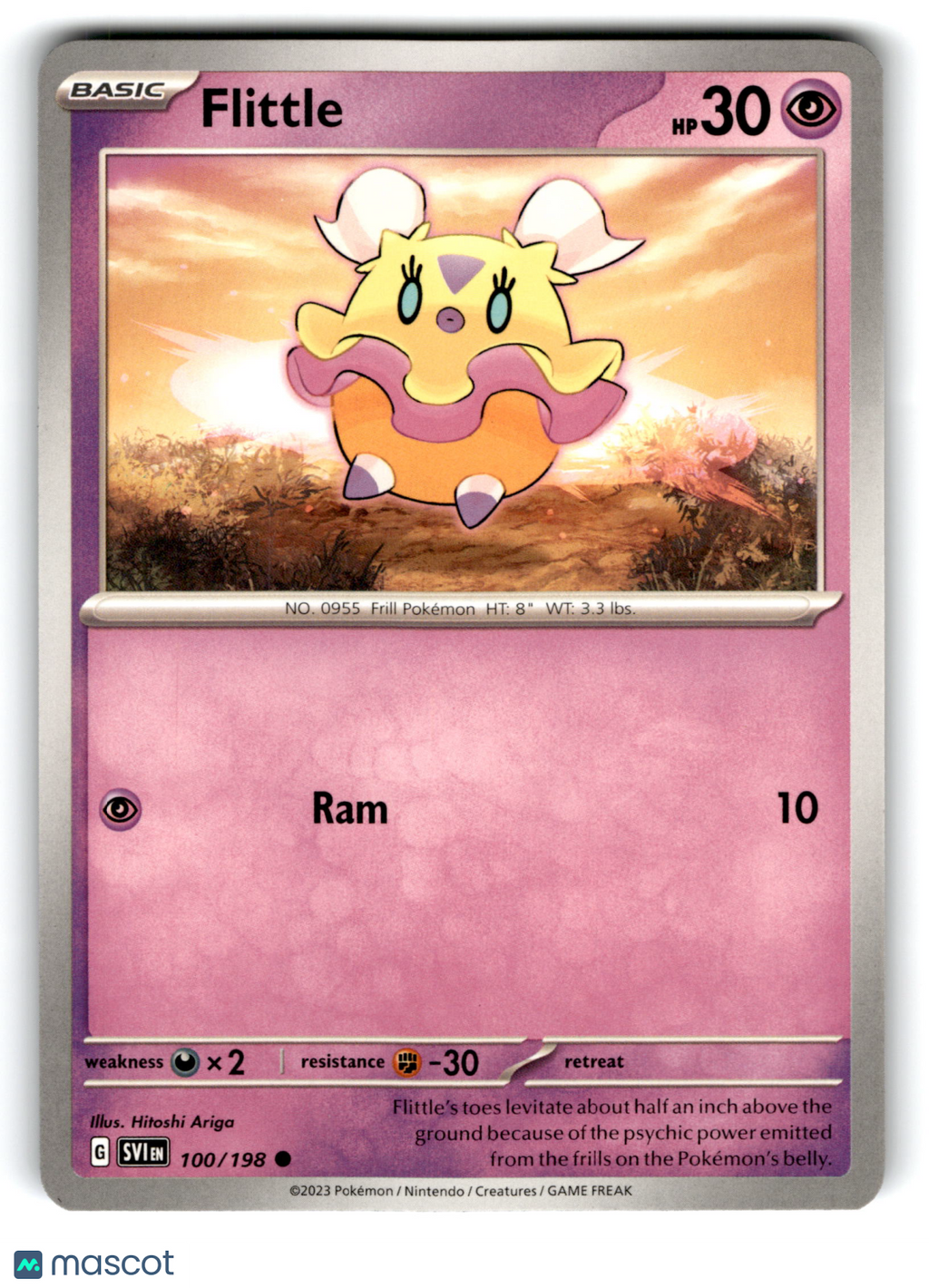 2023 Pokemon Flittle #100/198