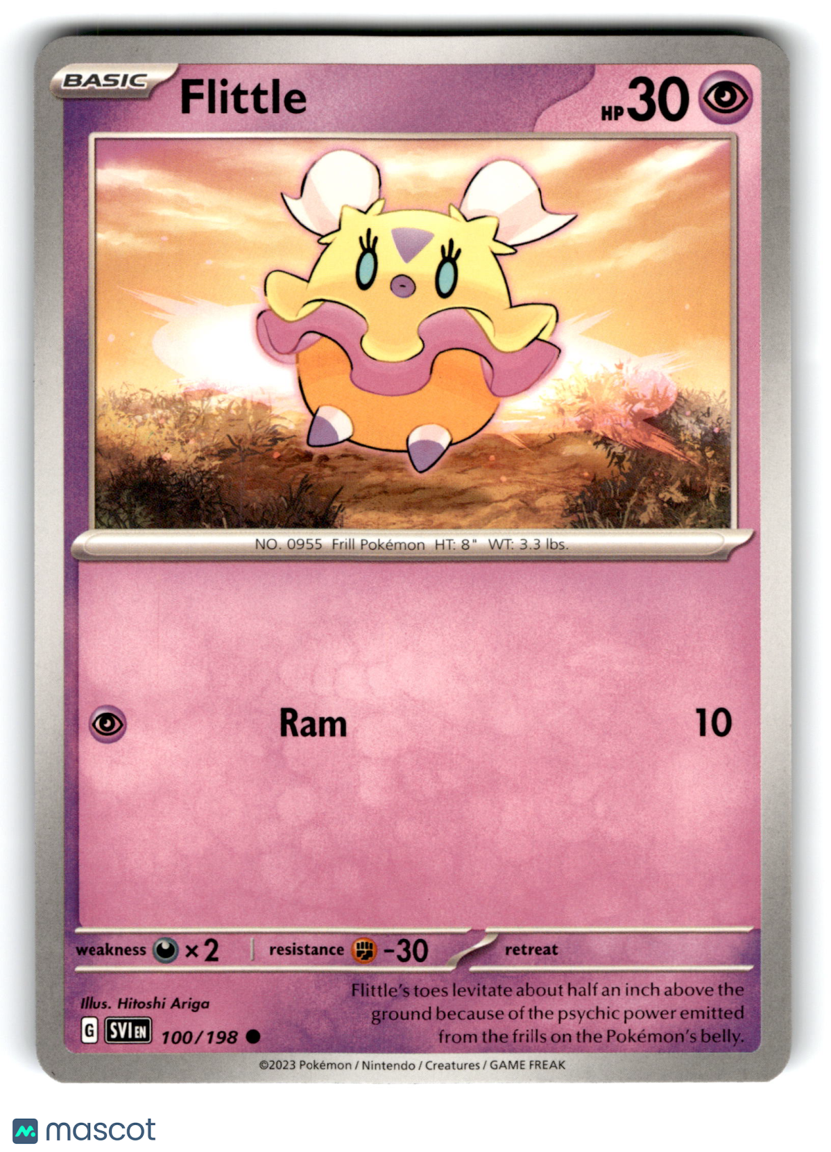 2023 Pokemon Flittle #100/198