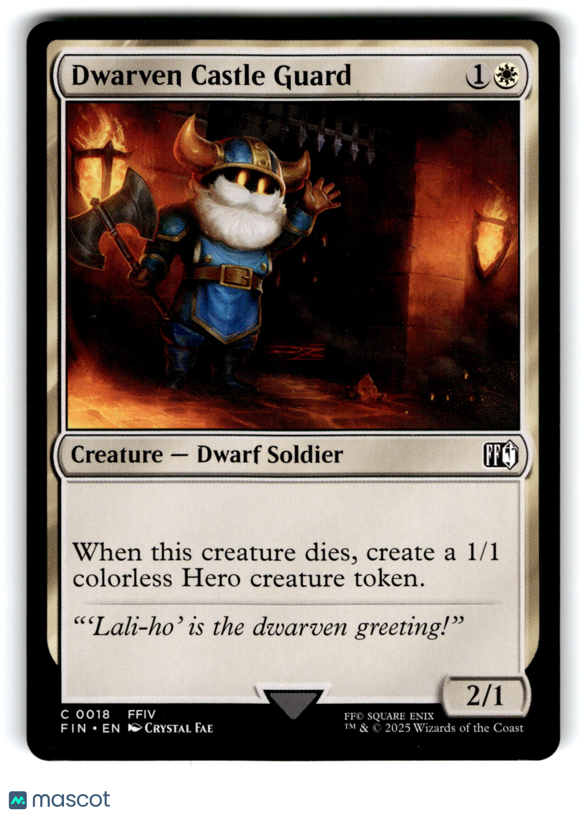 2025 Magic: The Gathering Dwarven Castle Guard