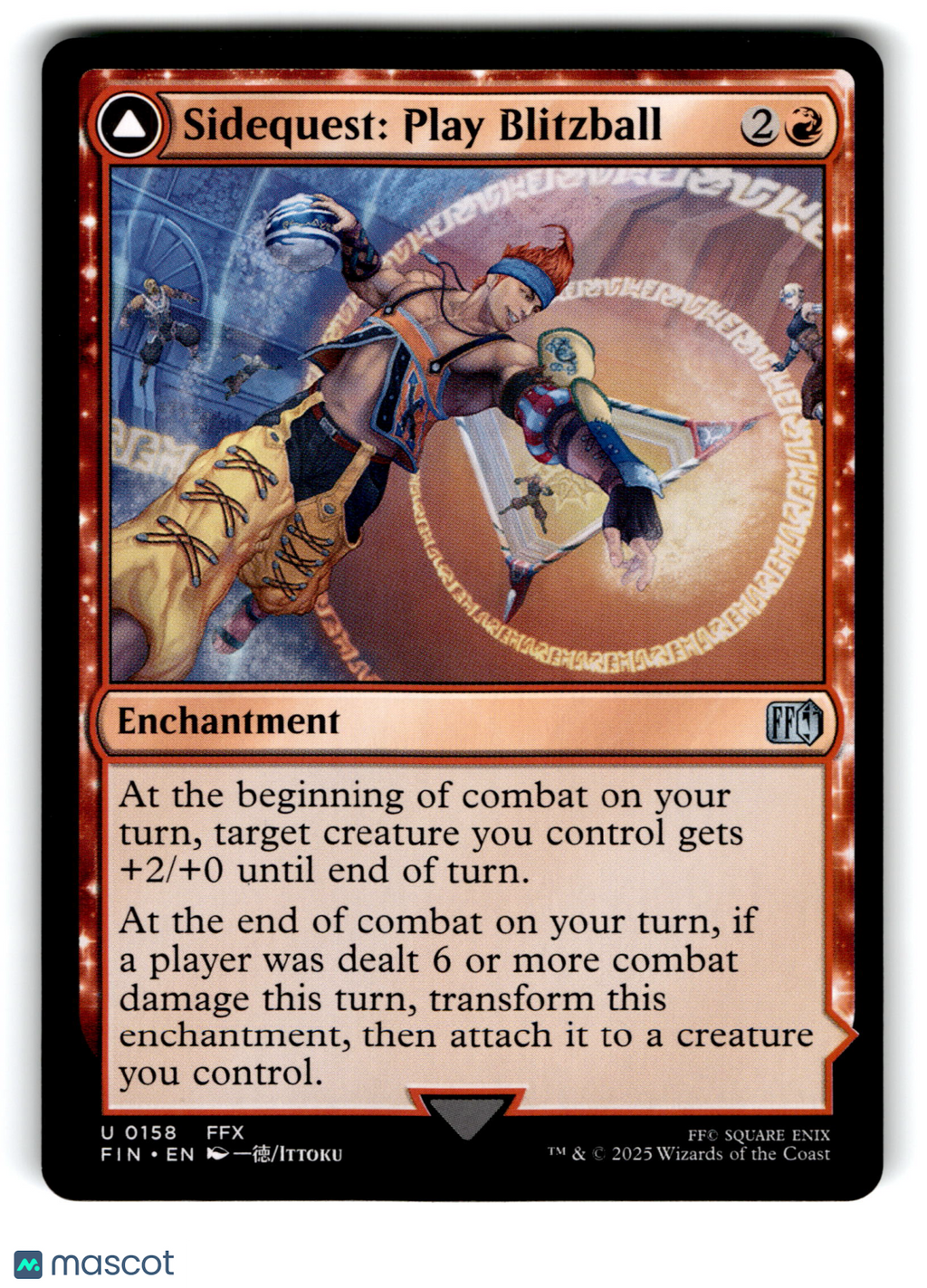 2025 Magic: The Gathering Tidus #U 0158 Double-Faced