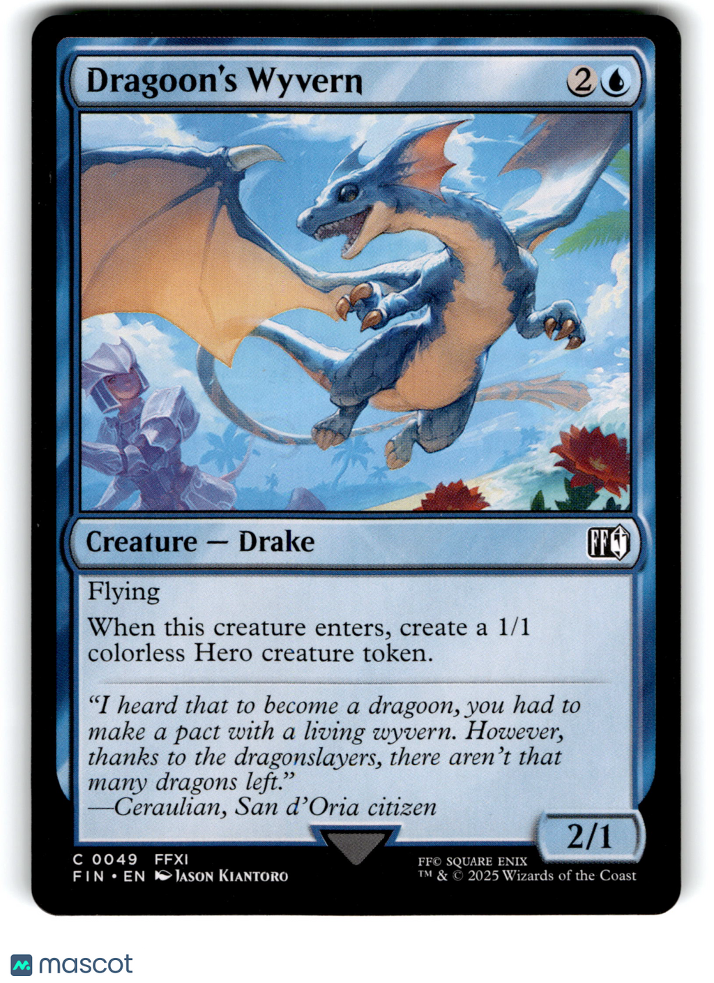 2025 Magic: The Gathering Dragoon's Wyvern #C 0049