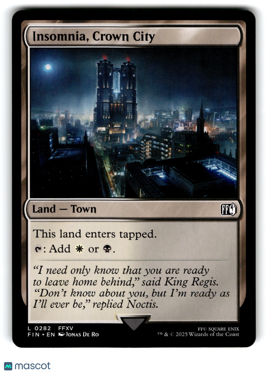 2025 Magic: The Gathering Insomnia, Crown City #L-0282