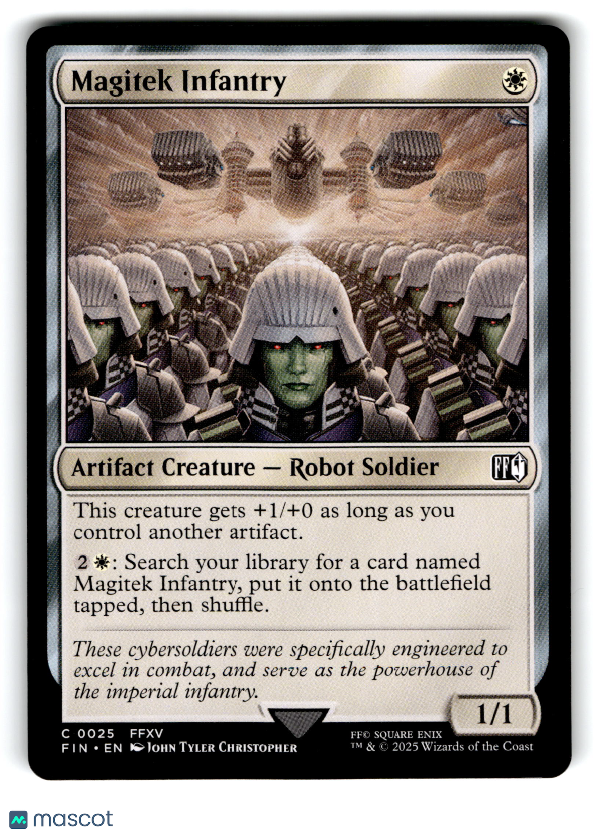 2025 Magic: The Gathering Magitek Infantry