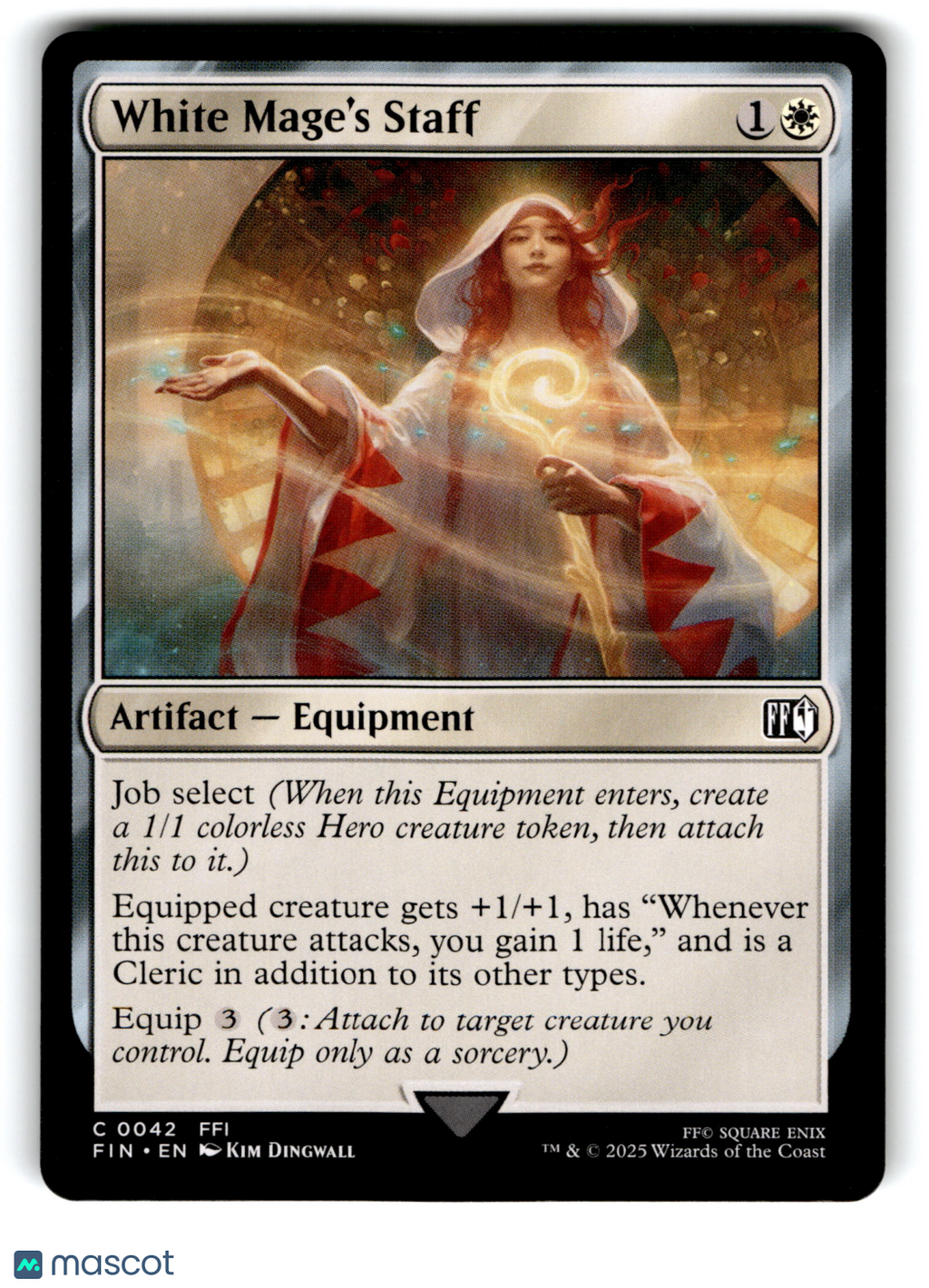 2023 Magic: The Gathering White Mage's Staff #0042