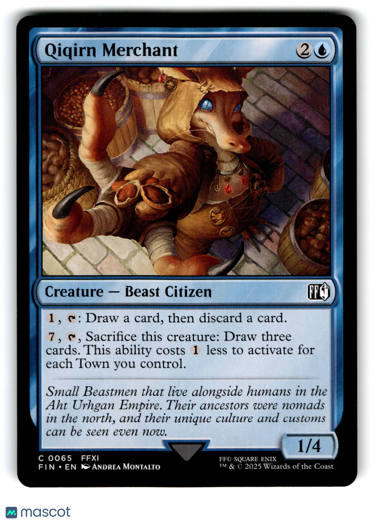 2025 Magic: The Gathering Qiqirn Merchant #0065