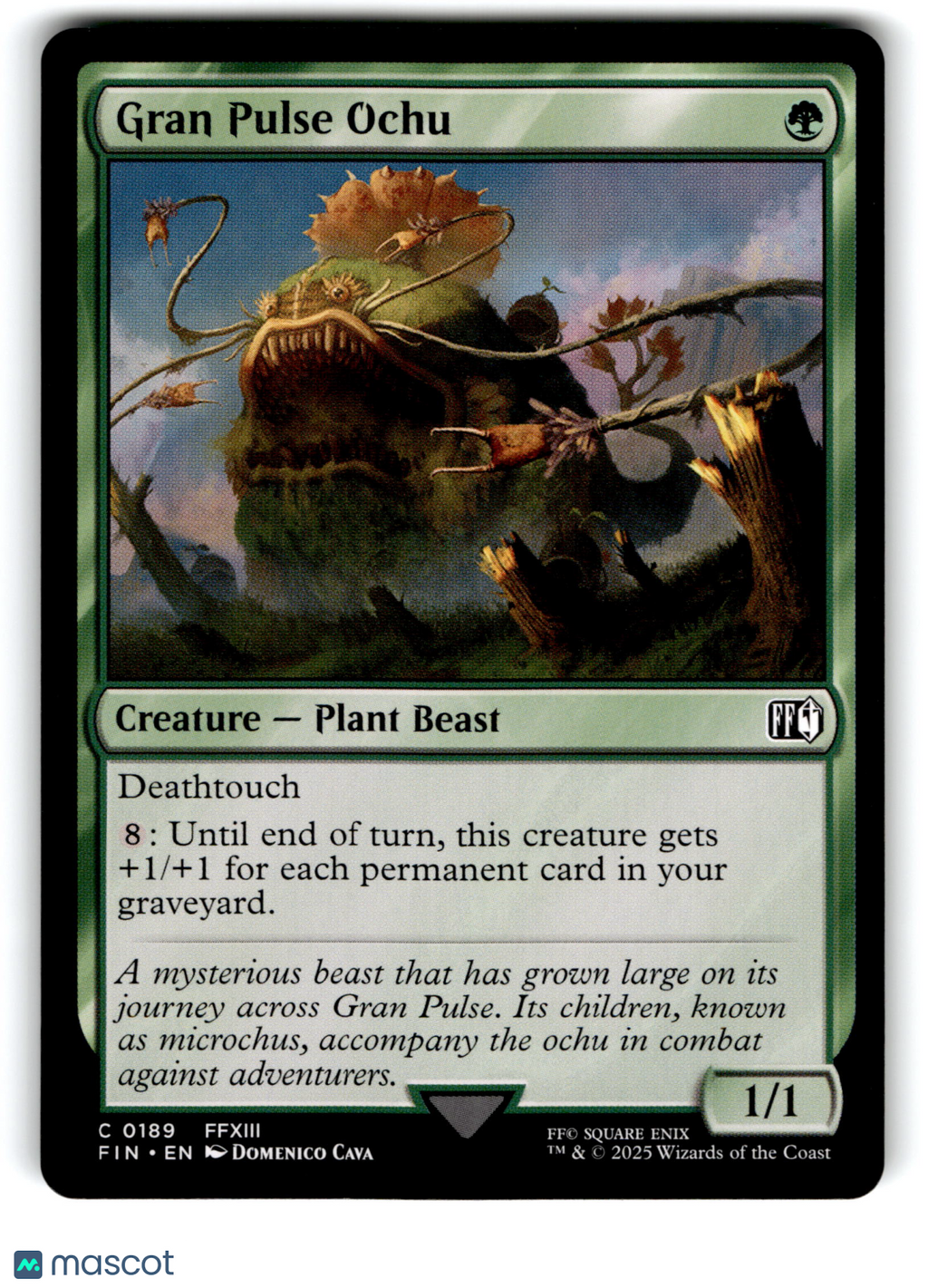 2025 Magic: The Gathering Gran Pulse Ochu #C-0189