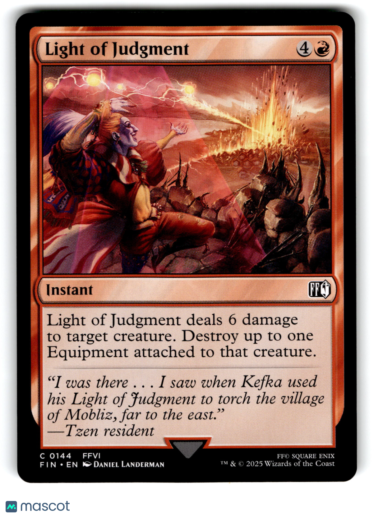 2023 Magic: The Gathering Light of Judgment