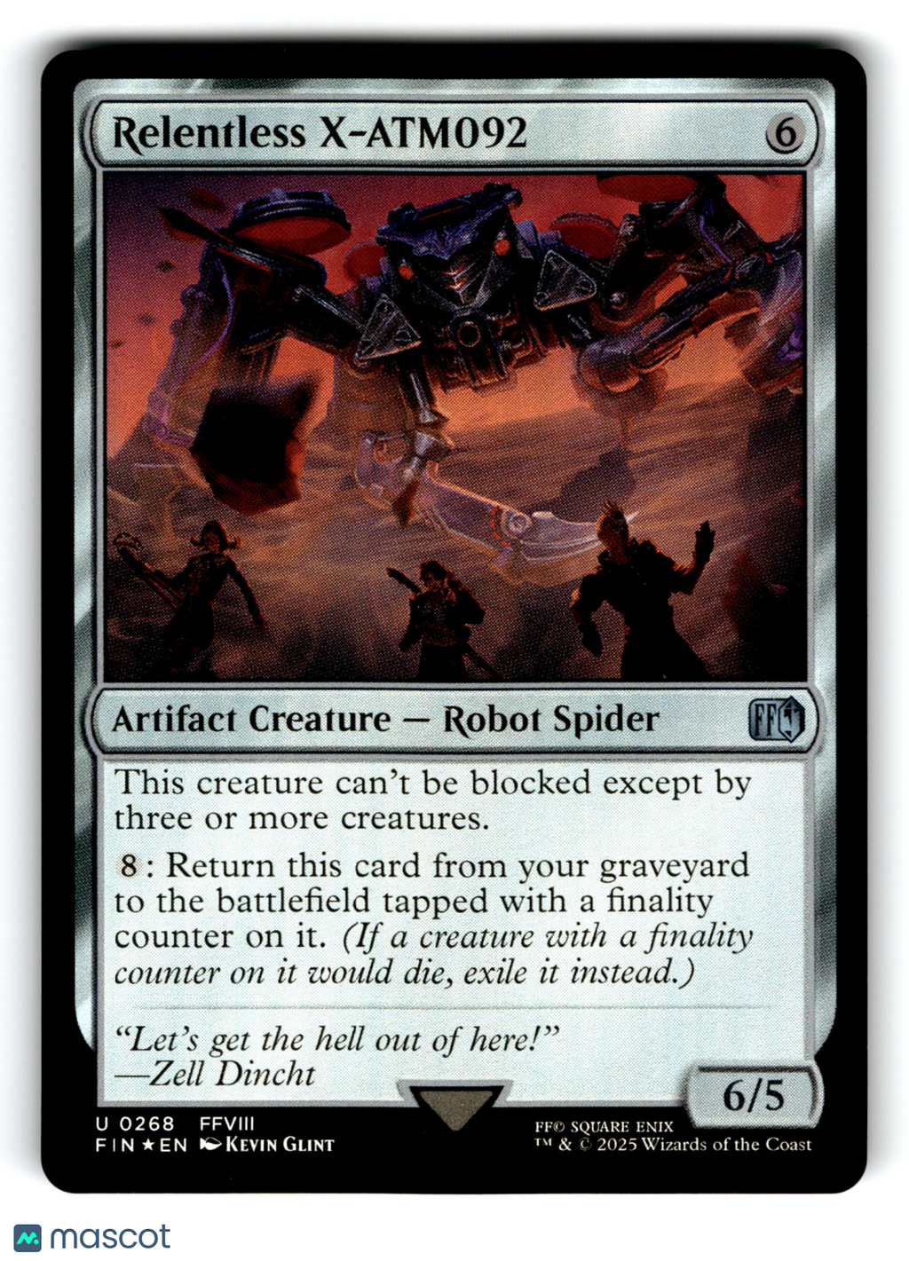 2025 Magic: The Gathering Relentless X-ATM092