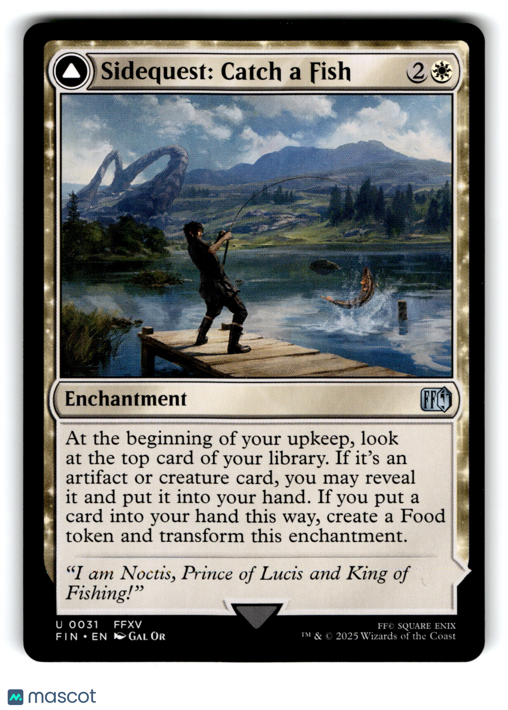 2025 Magic: The Gathering Sidequest: Catch a Fish Cooking Campsite #0031
