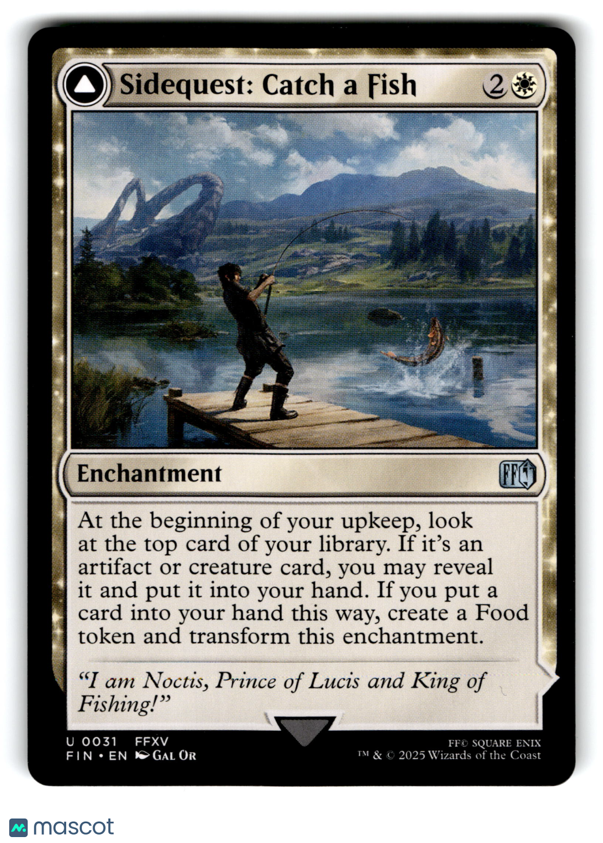 2025 Magic: The Gathering Sidequest: Catch a Fish Cooking Campsite #0031