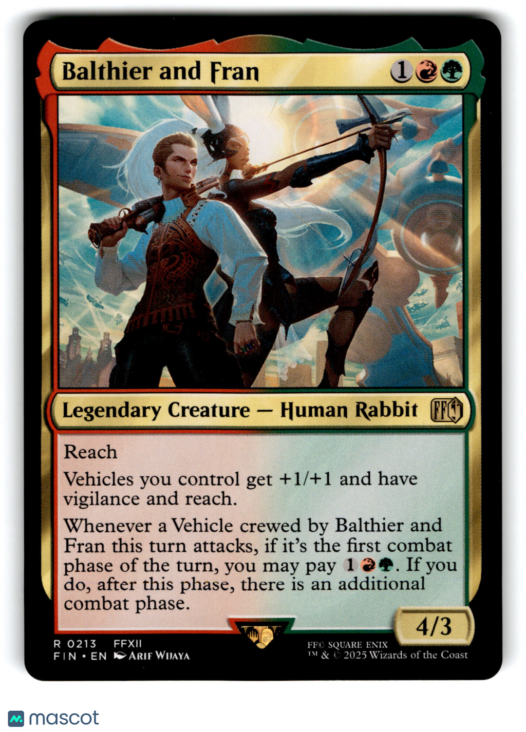 2025 Magic: The Gathering Balthier and Fran
