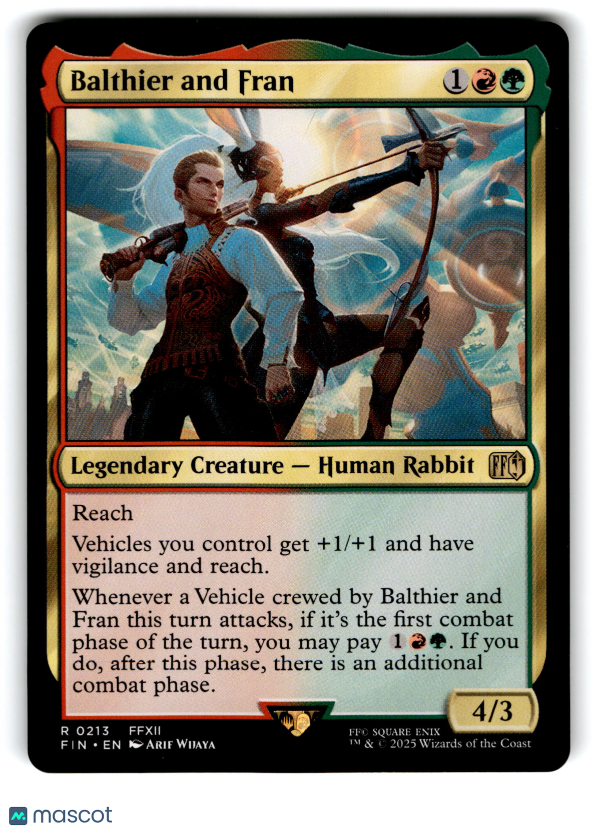 2025 Magic: The Gathering Balthier and Fran