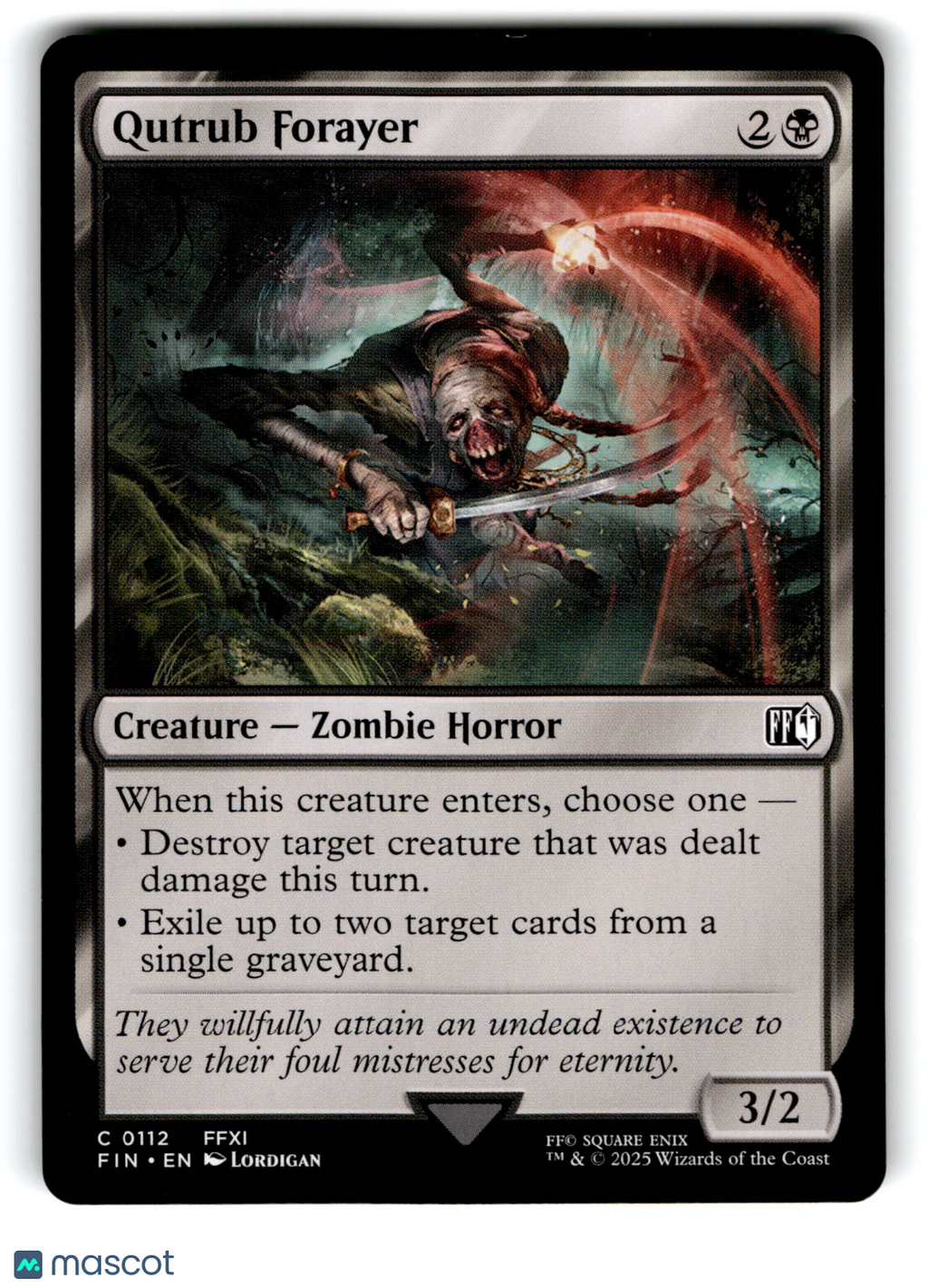 2023 Magic: The Gathering Qutrub Forayer #C0112