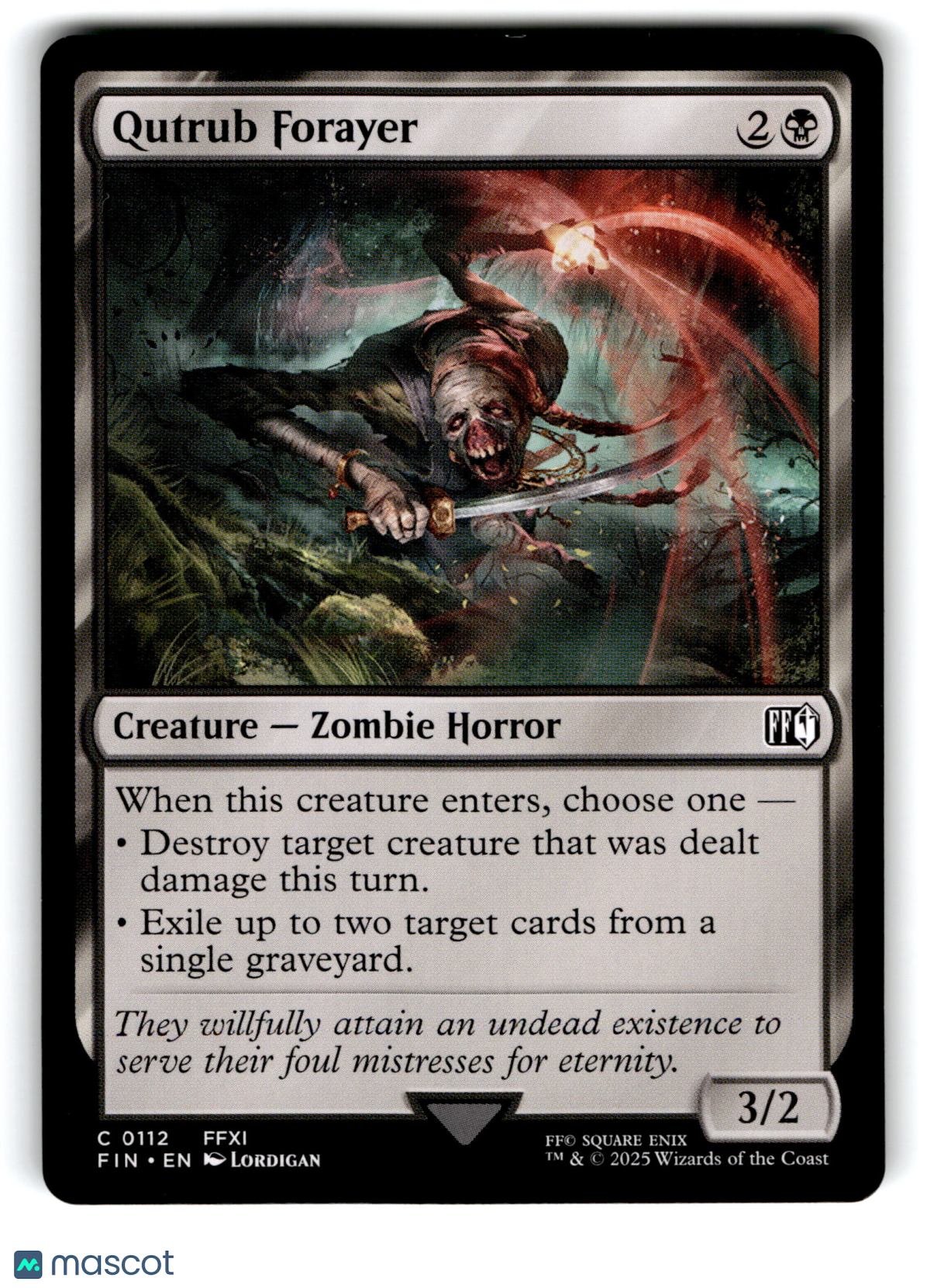 2023 Magic: The Gathering Qutrub Forayer #C0112