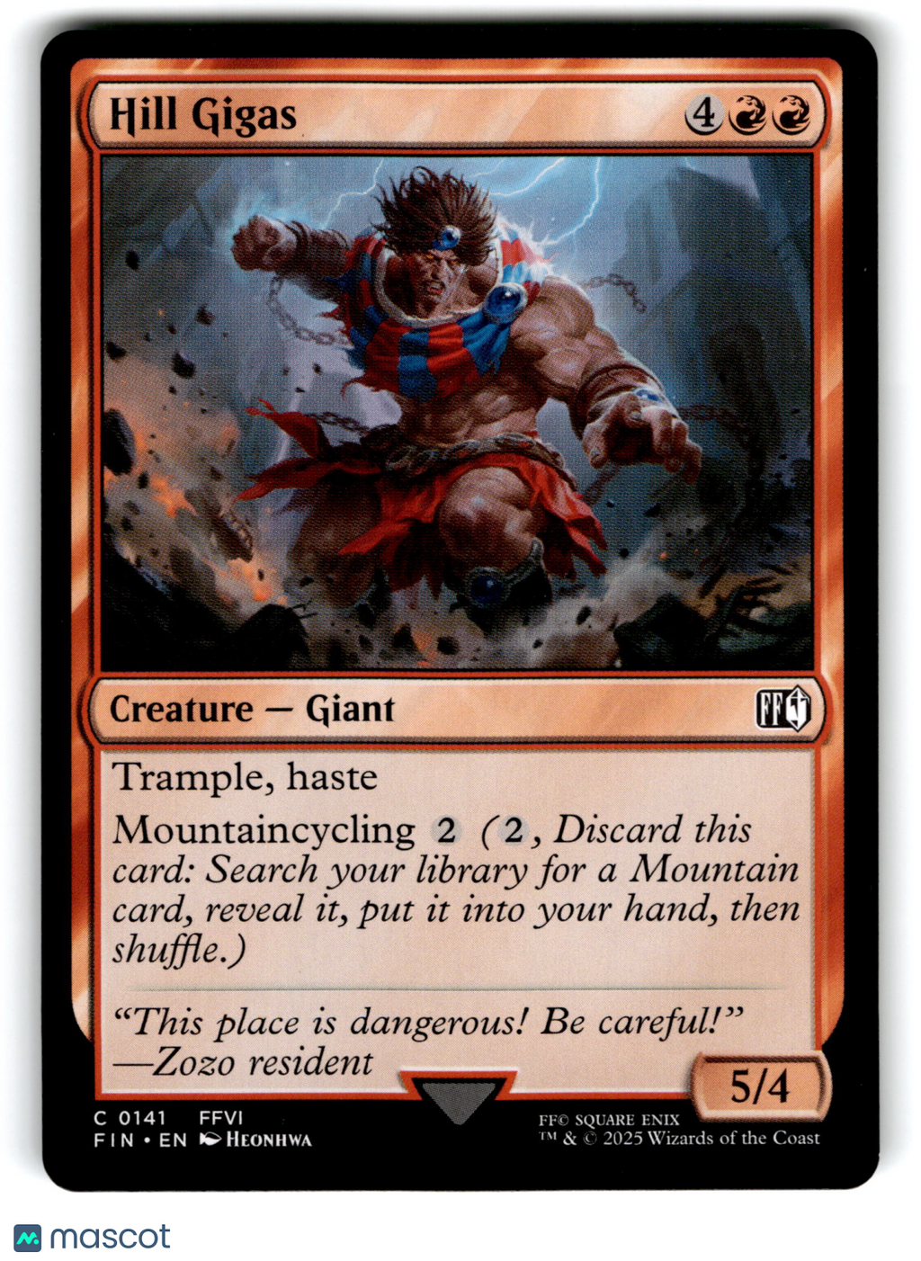 2025 Magic: The Gathering Hill Gigas #C 0141