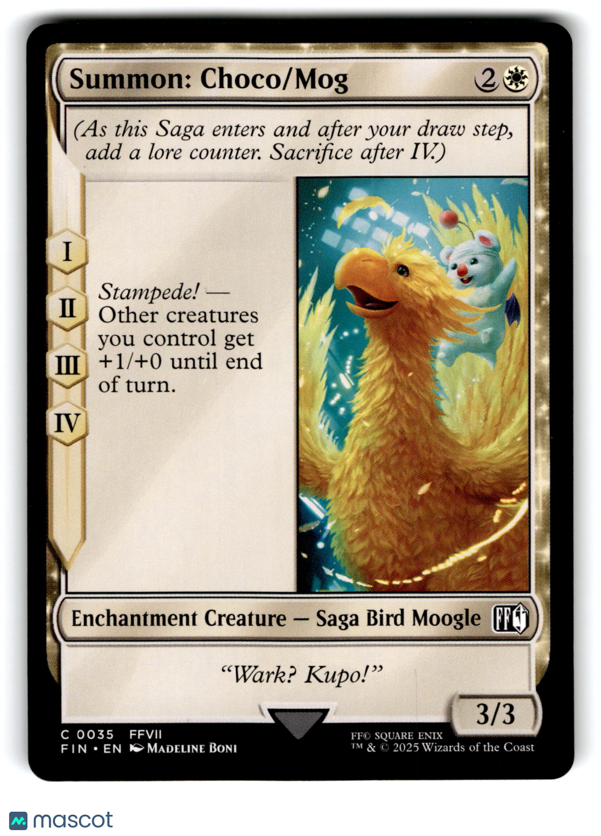 2023 Magic: The Gathering Summon: Choco/Mog #C0035