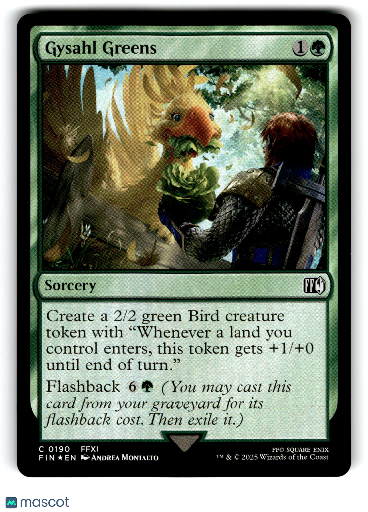 2025 Magic: The Gathering Gysahl Greens #190