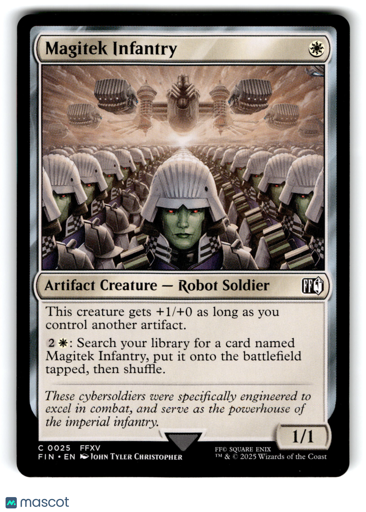 2023 Magic: The Gathering Magitek Infantry #C 0025