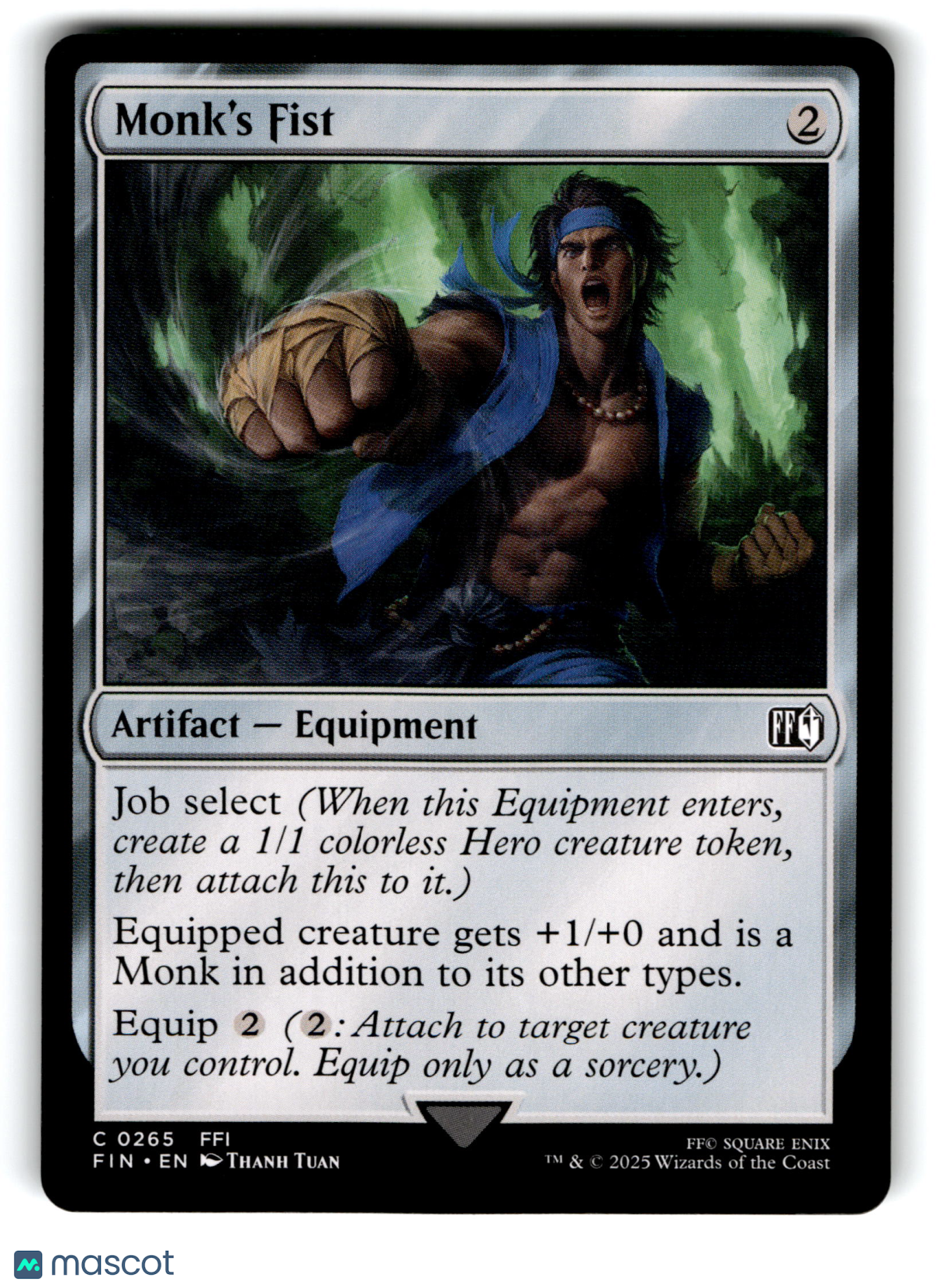 2025 Magic: The Gathering Monk's Fist #265