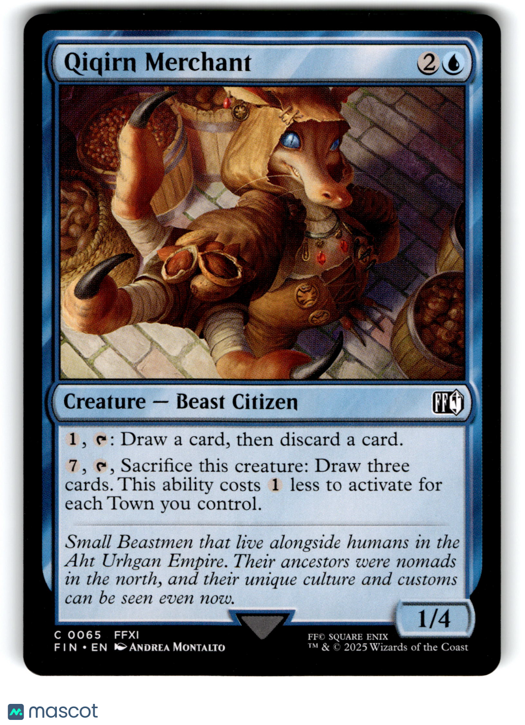 2025 Magic: The Gathering Qiqirn Merchant #C0065