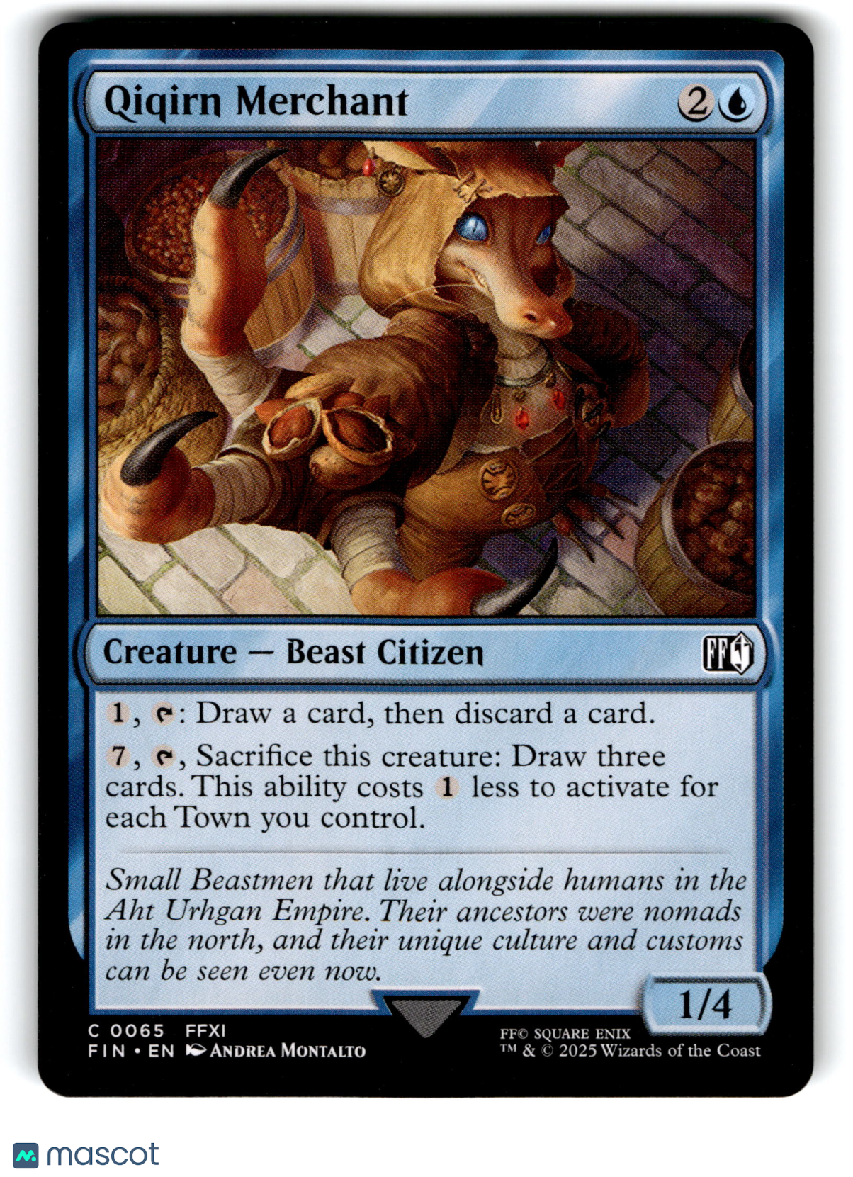 2025 Magic: The Gathering Qiqirn Merchant #C0065