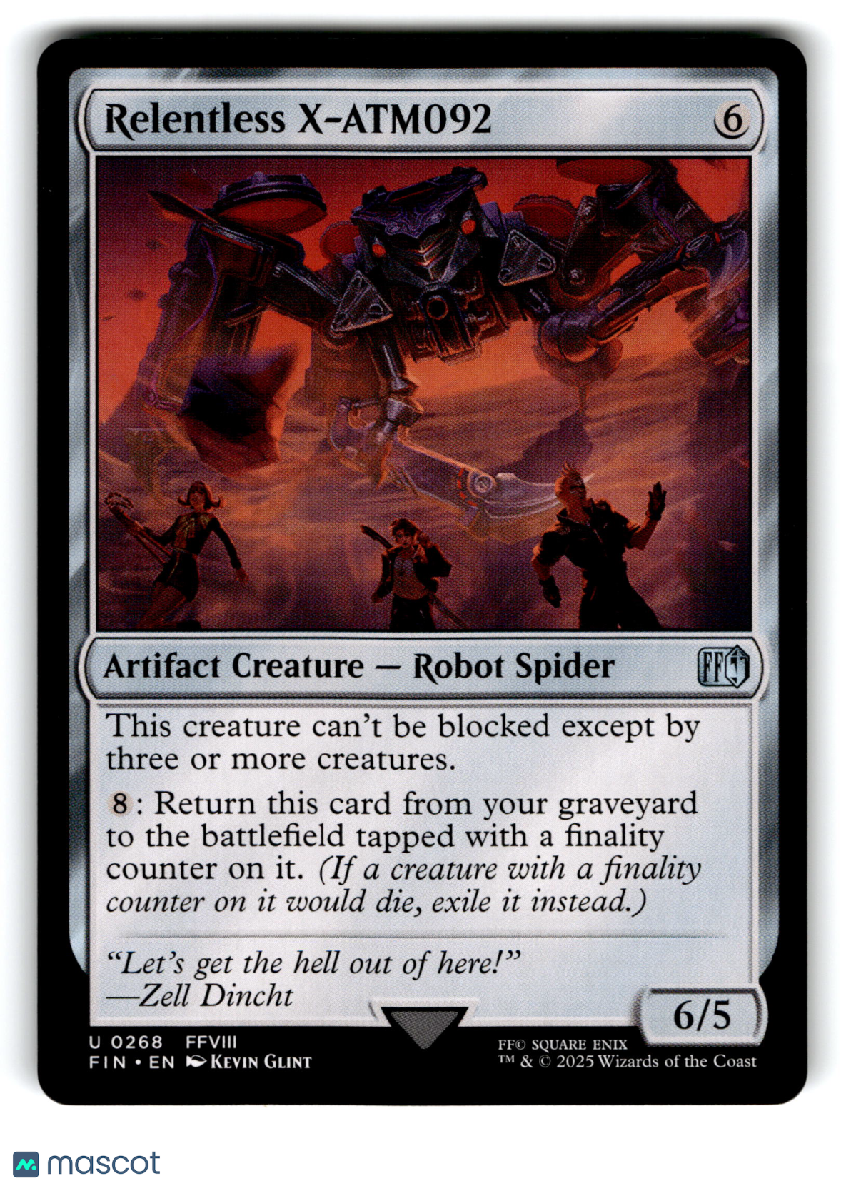 2025 Magic: The Gathering Relentless X-ATM092
