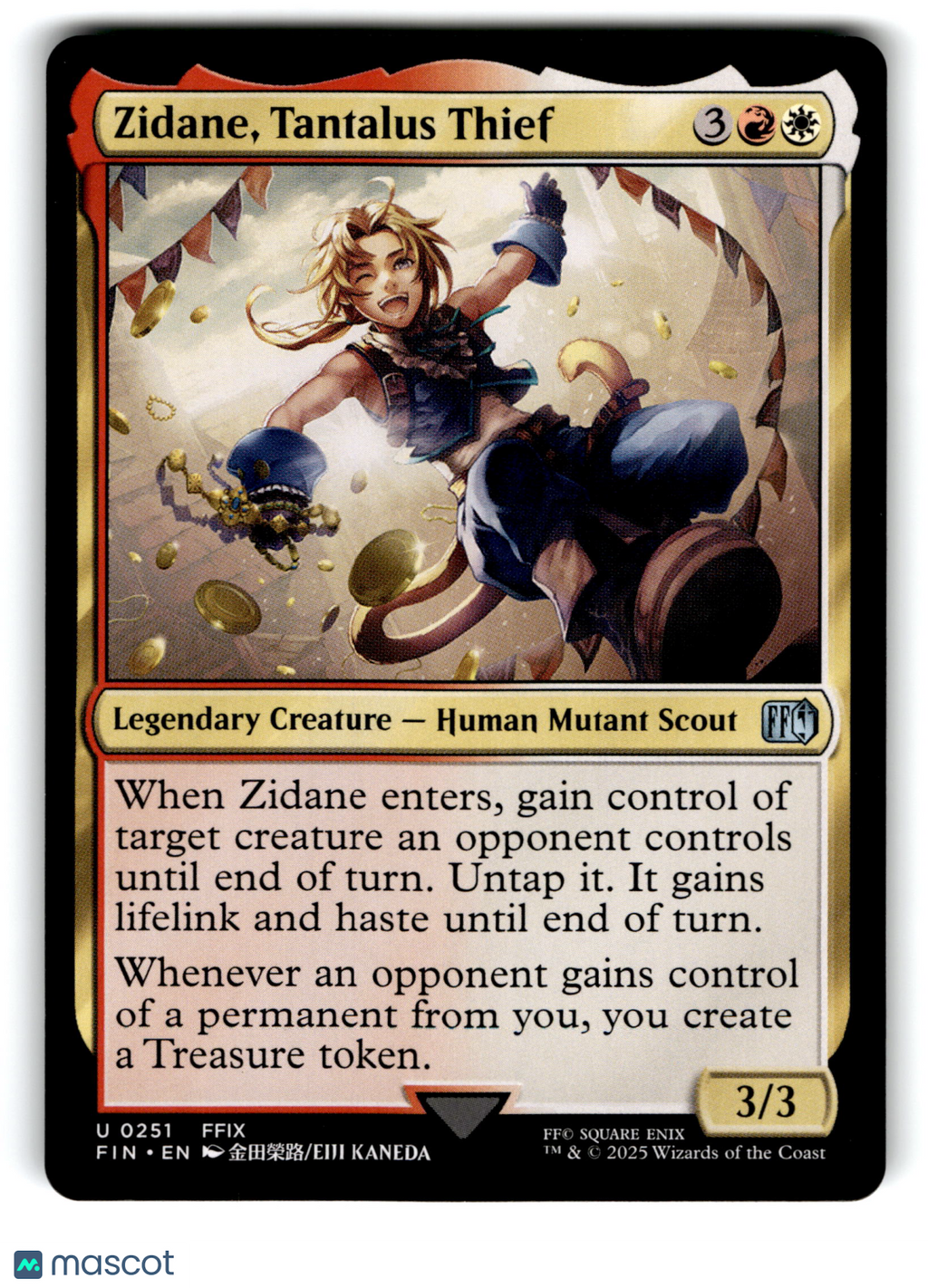 2025 Magic: The Gathering Zidane, Tantalus Thief #U-0251