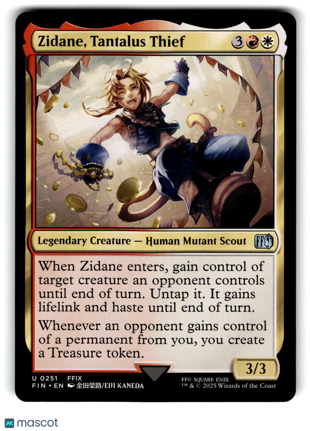 2025 Magic: The Gathering Zidane, Tantalus Thief #U-0251