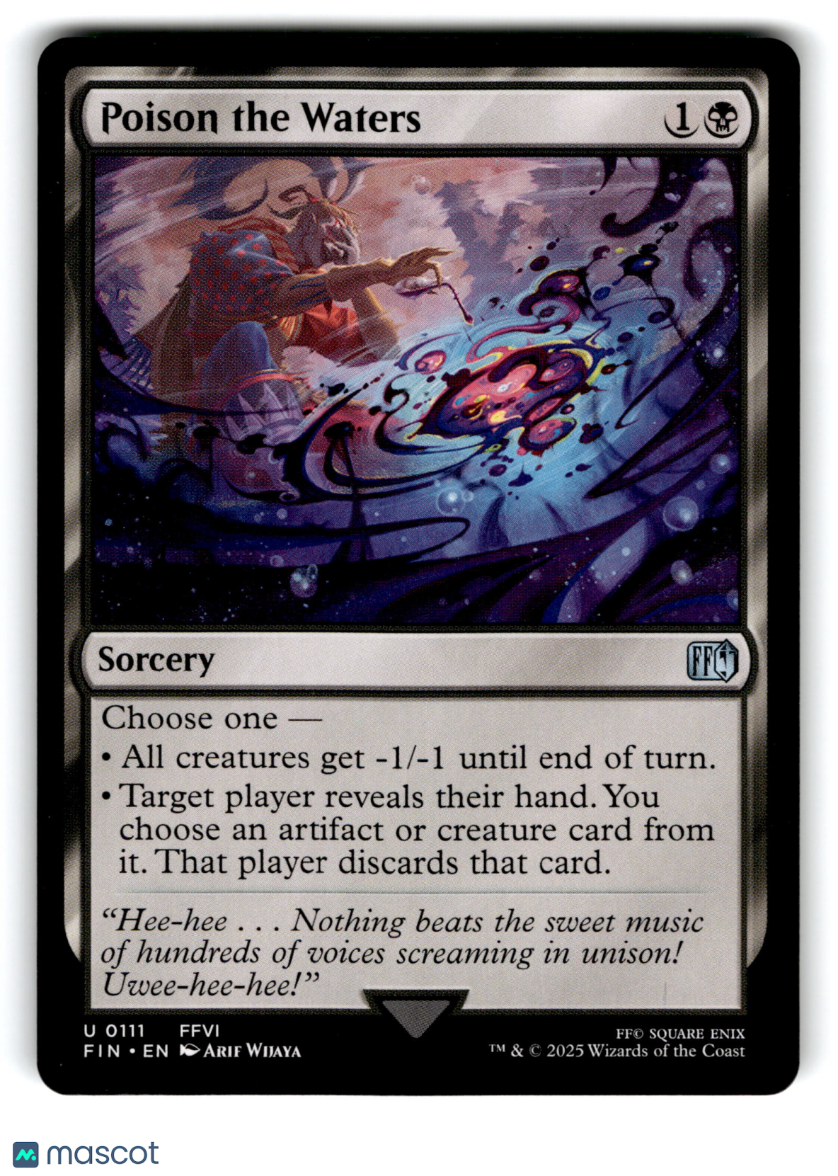 2025 Magic: The Gathering Poison the Waters #0111