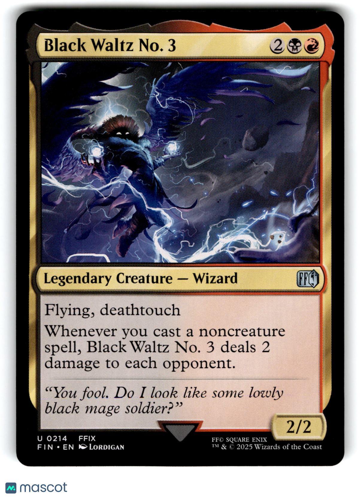 2025 Magic: The Gathering Black Waltz No. 3 #214