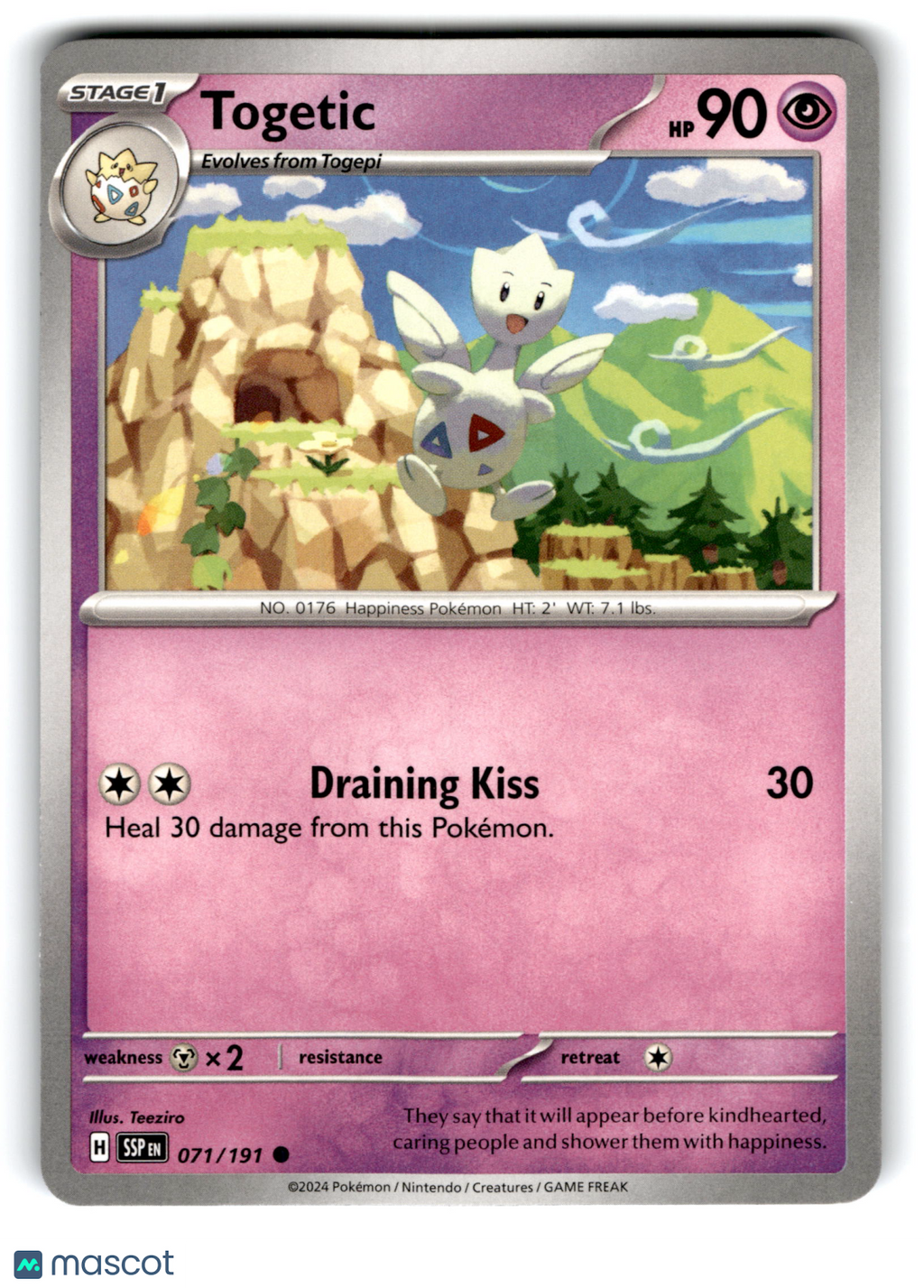 2024 Pokemon Togetic #71/191