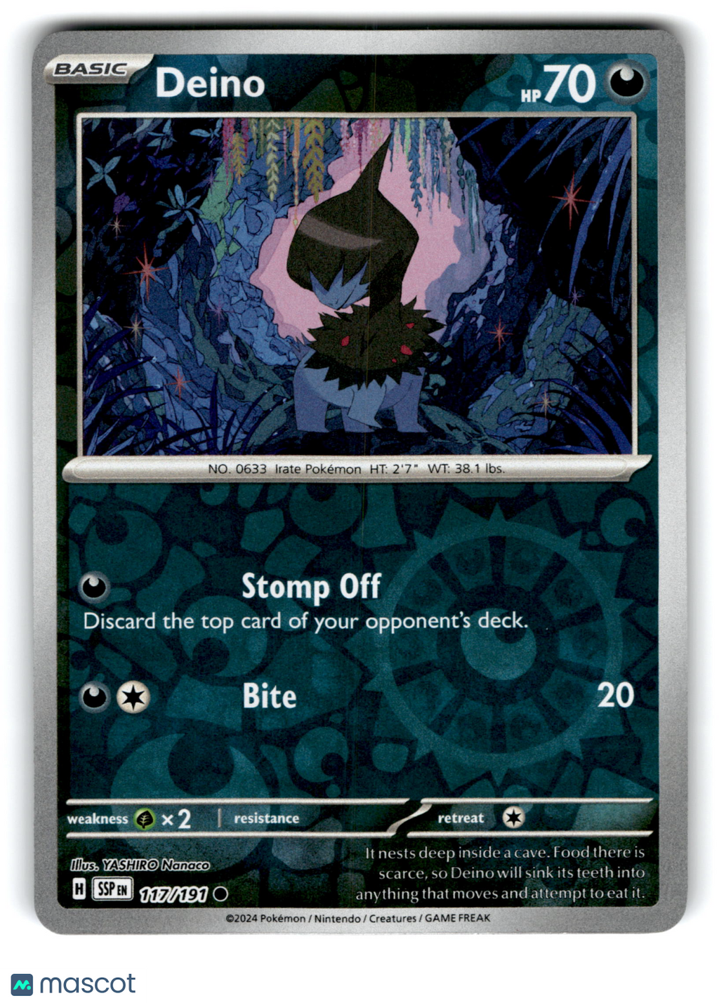 2024 Pokemon Deino #117/191