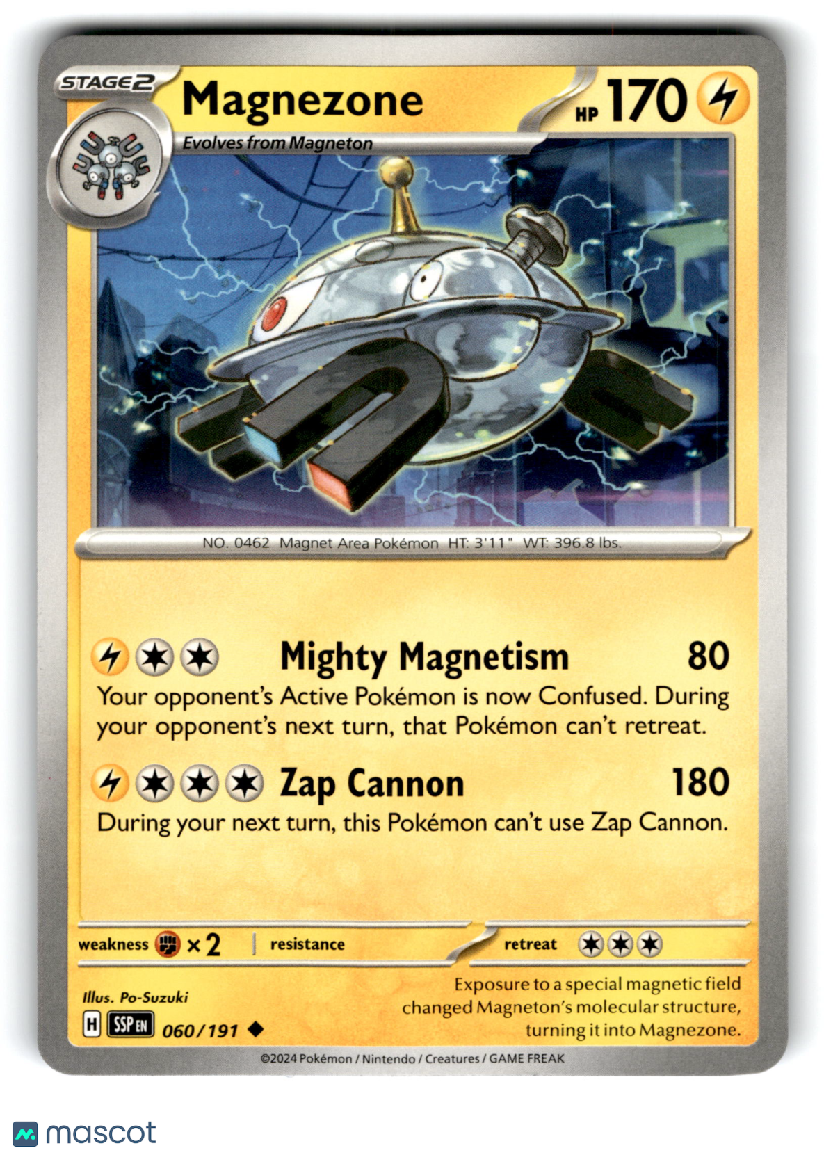 2024 Pokemon Magnezone #60/191